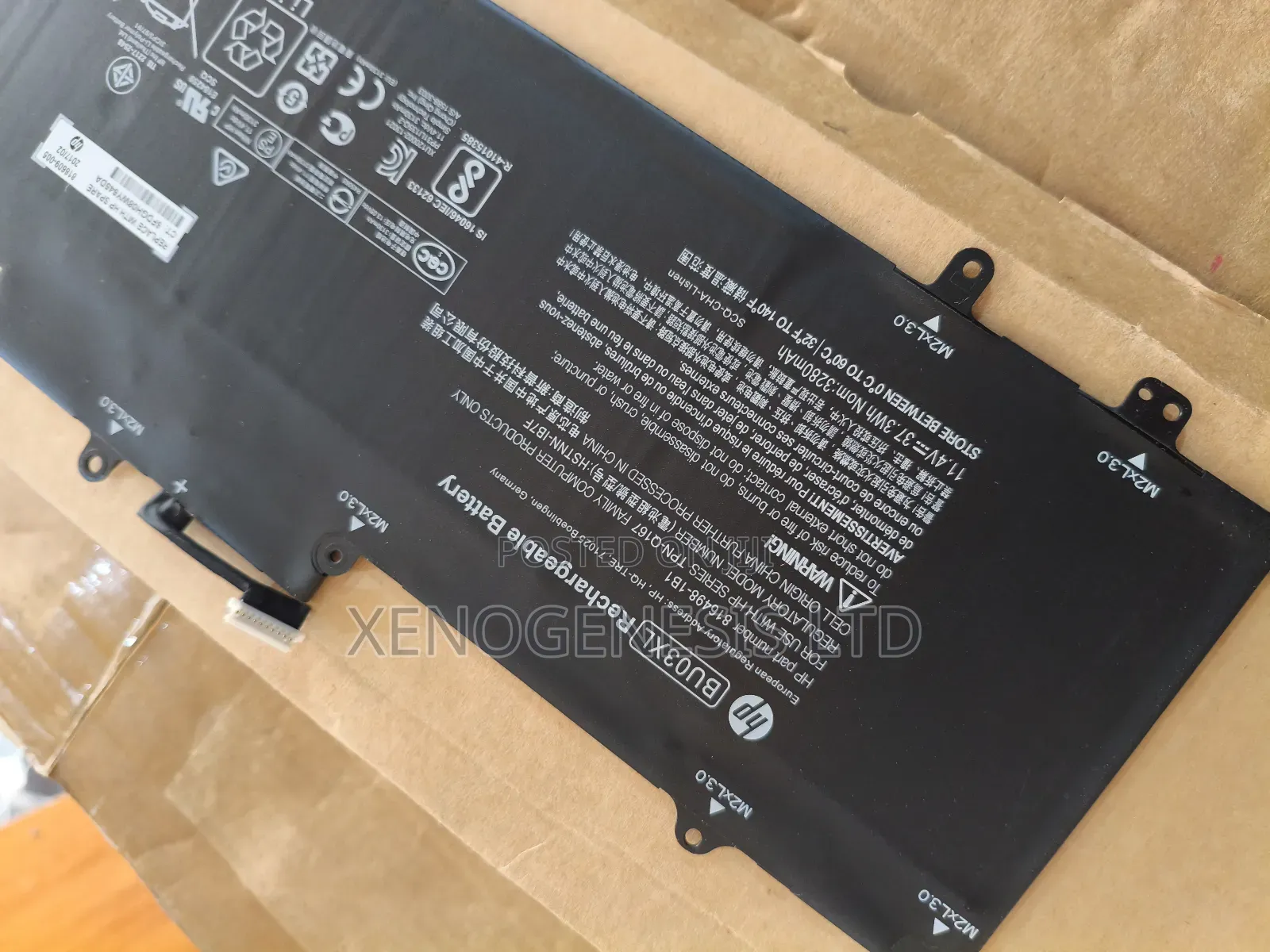Bu03xl Bo03xl for Hp Chromebook 14-Ga 14-Ak