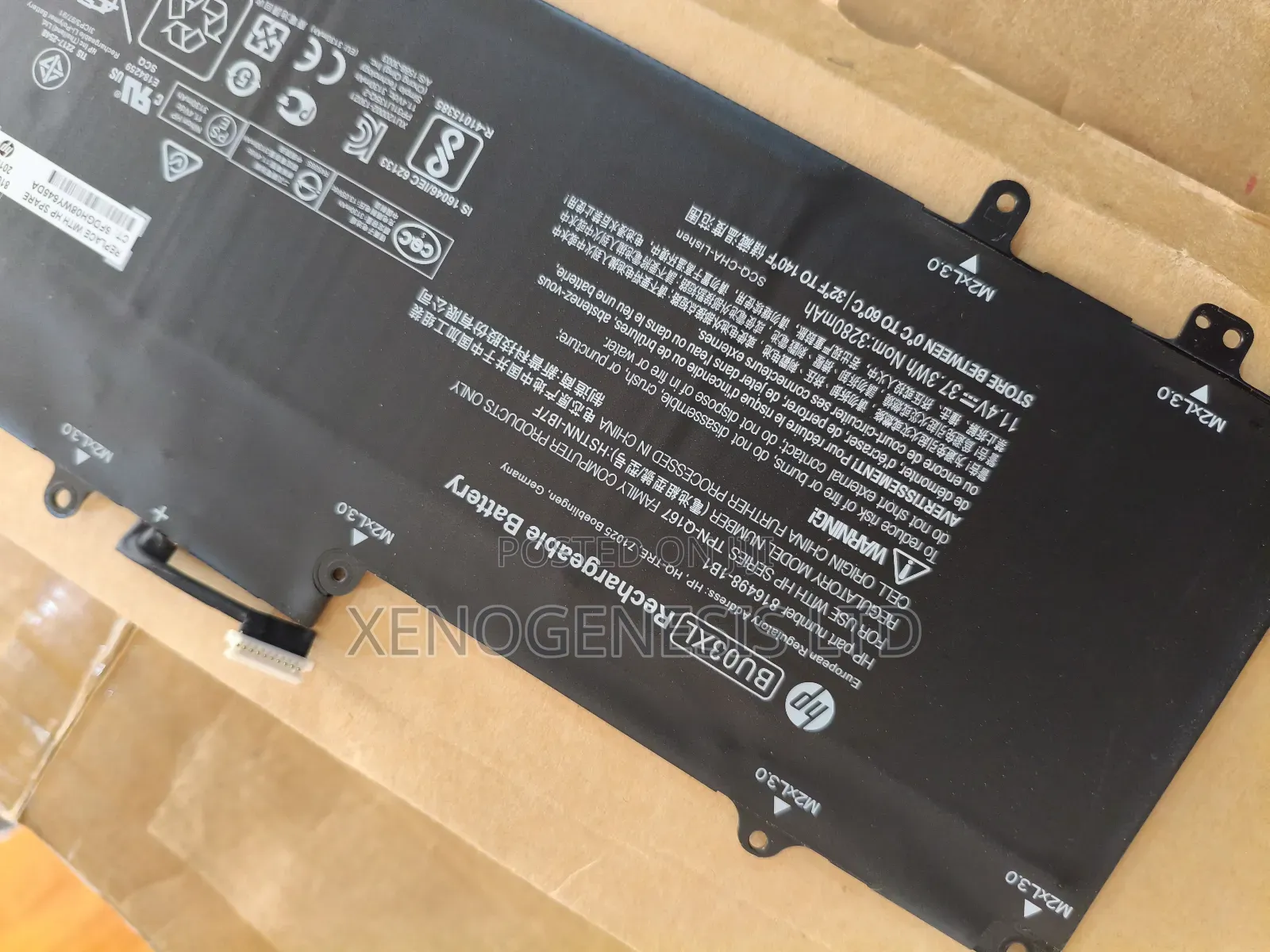 Bu03xl Bo03xl for Hp Chromebook 14-Ga 14-Ak