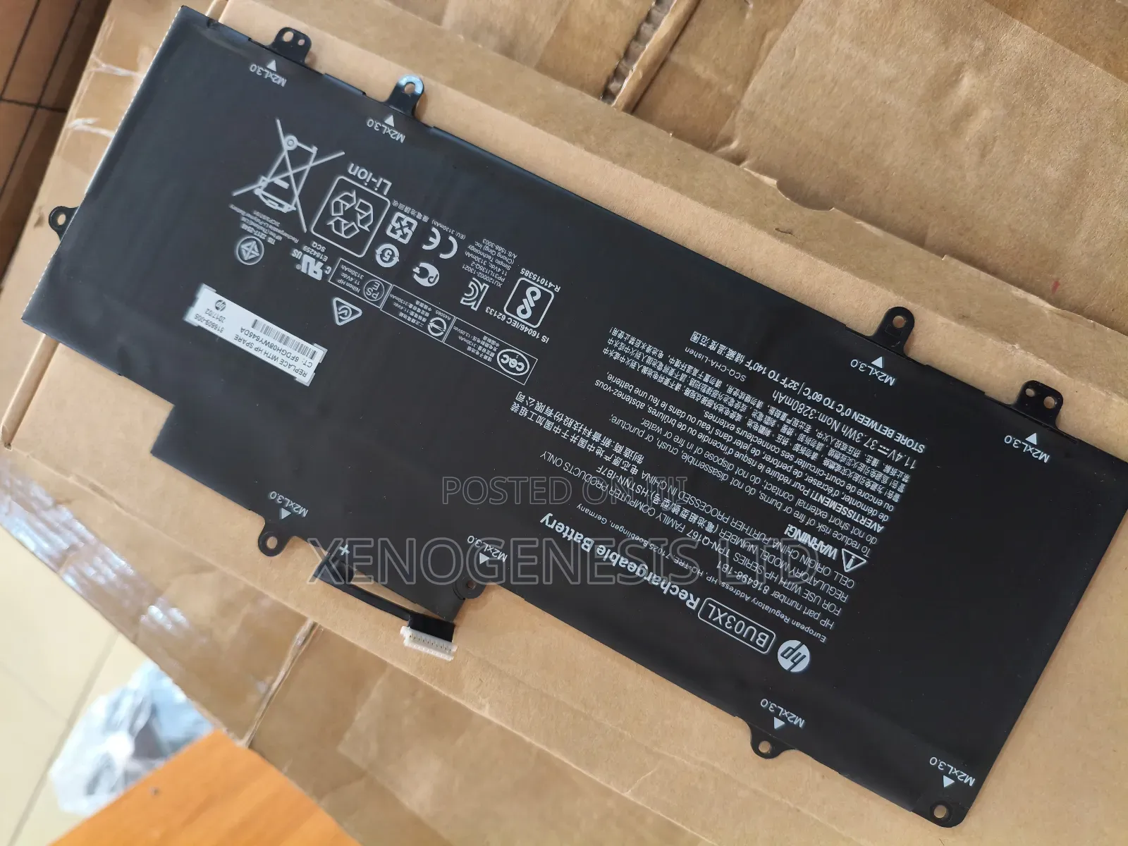 Bu03xl Bo03xl for Hp Chromebook 14-Ga 14-Ak