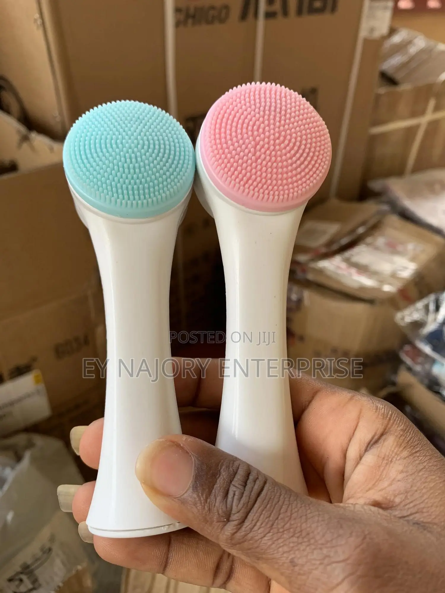 Double Sided Facial Cleansing Brush