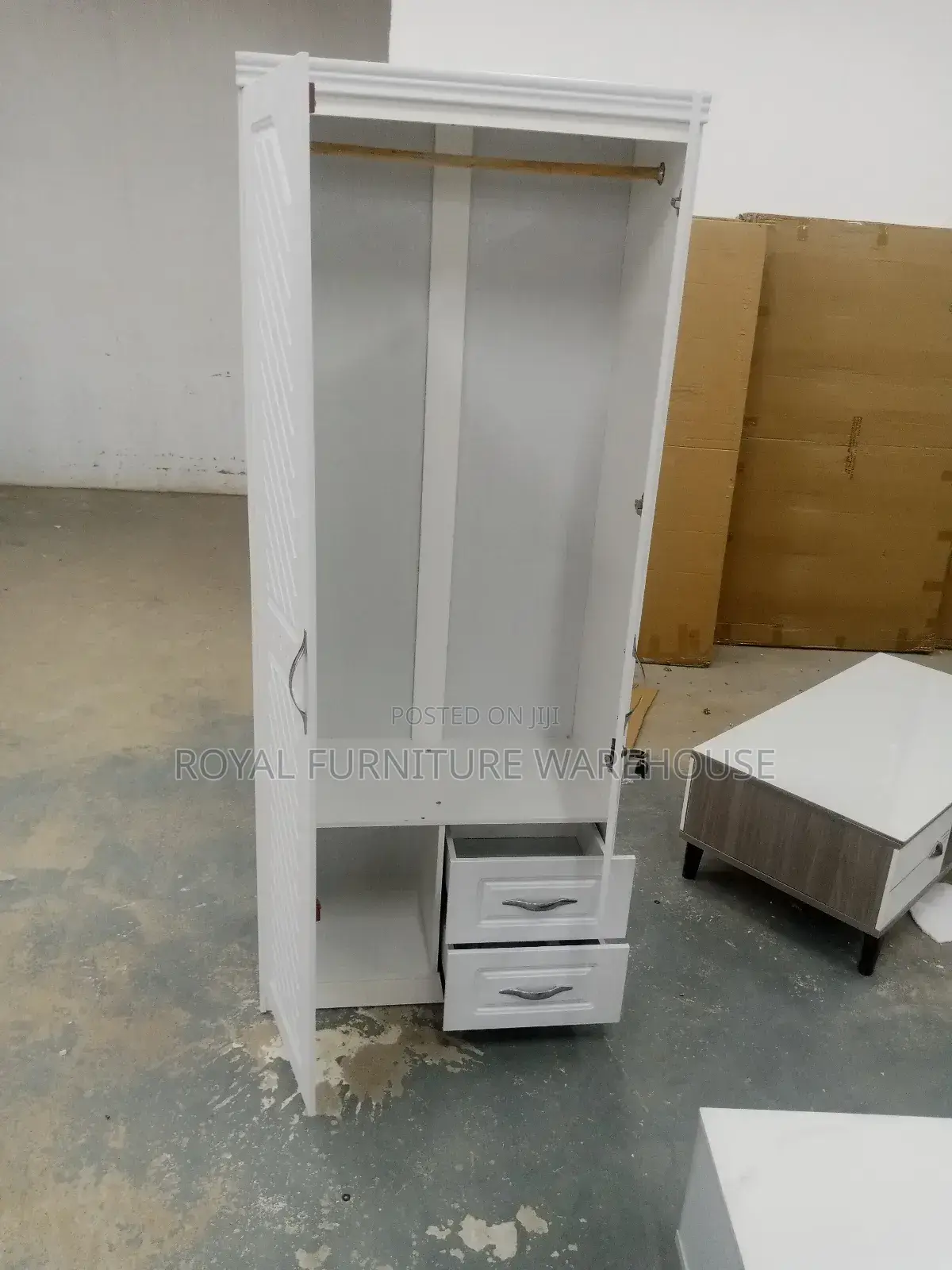 Foreign 2doors Wooden Wardrobe
