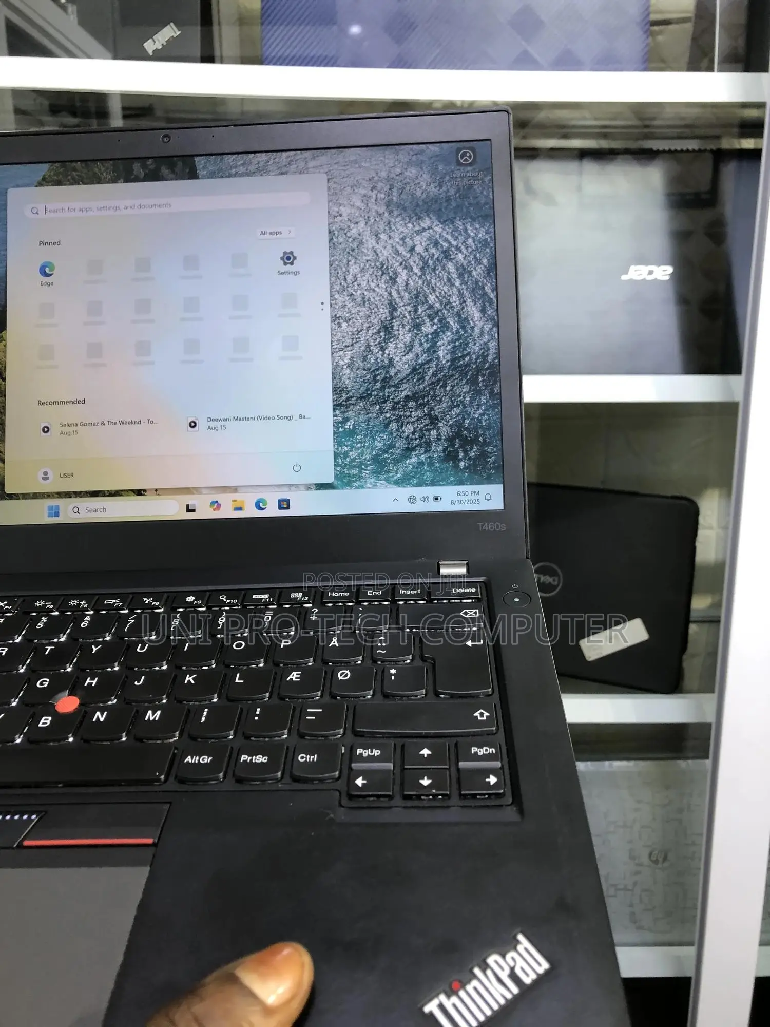 Laptop Lenovo ThinkPad T460s 8GB Intel Core I5 SSD 256GB
