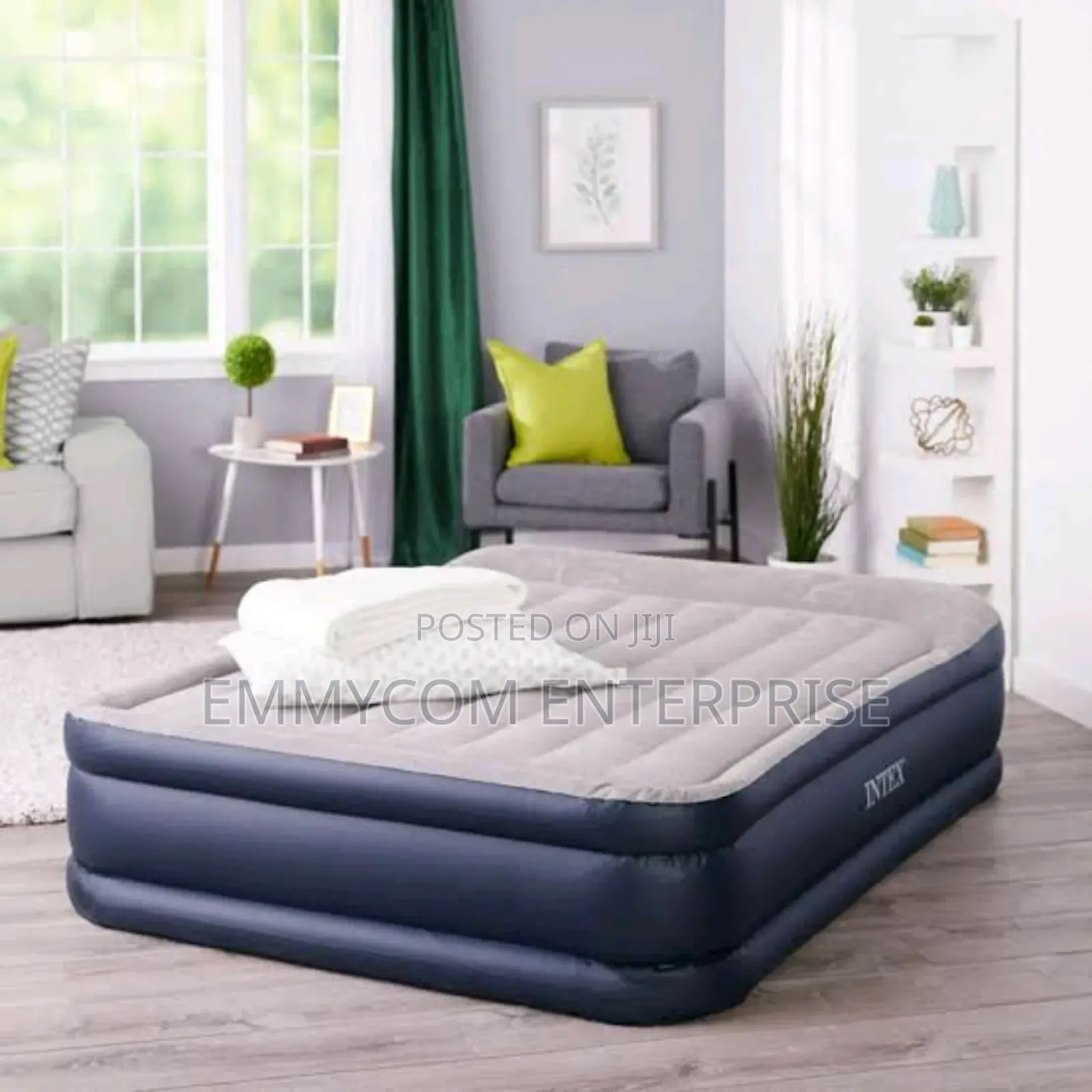 Queen Size Air Bed Mattress With Inbuilt Electric Pump