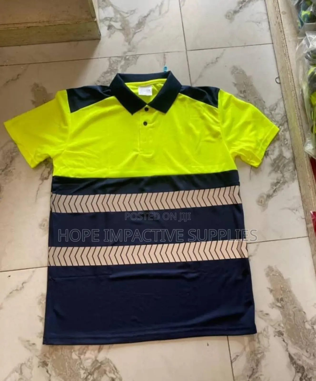 Polo Shirt - Short Sleeve(Fishbone)