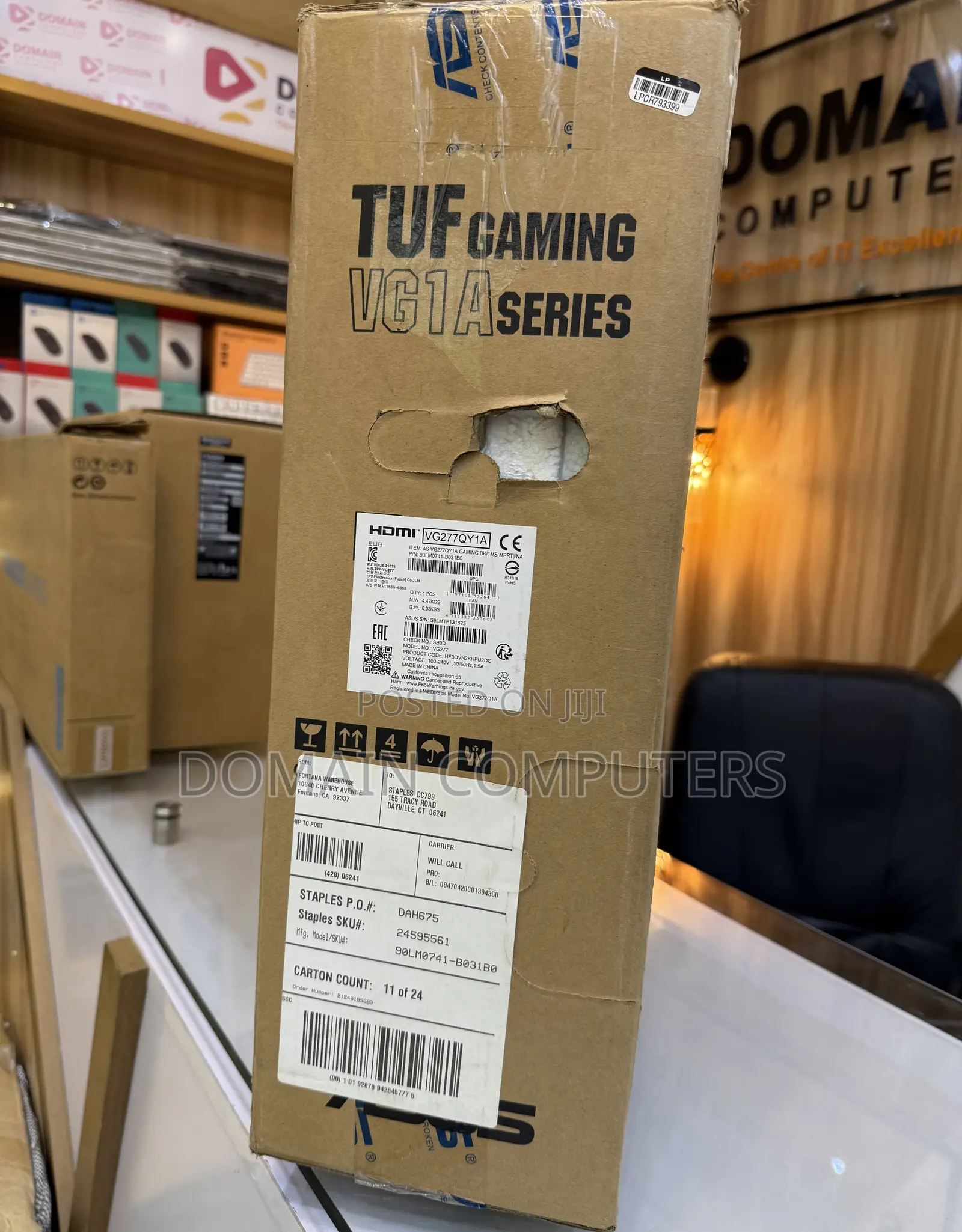 Asus Tuf Gaming Monitor 27 Inches