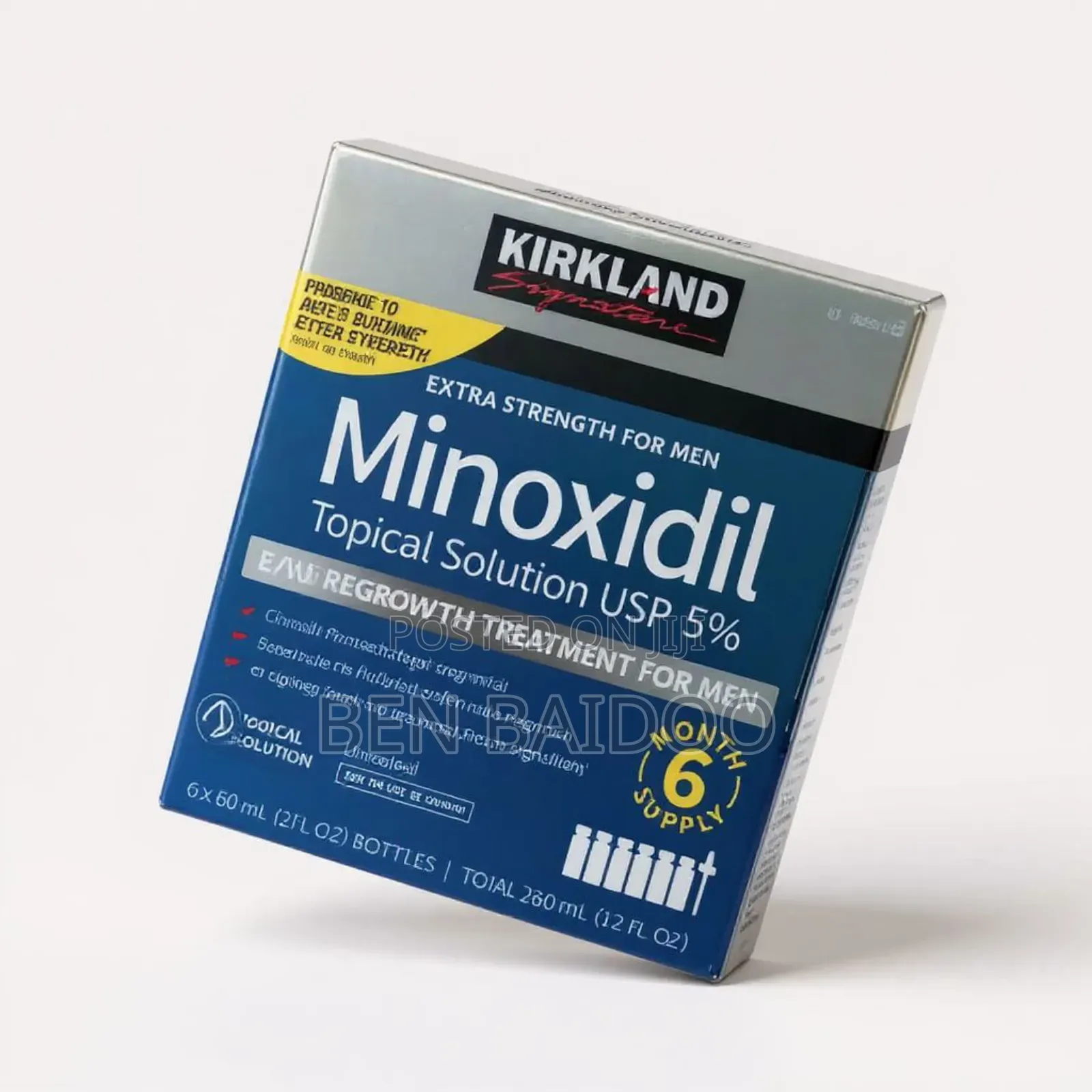 Kirkland Minoxidil Hair Growth Pack (6*60ml)