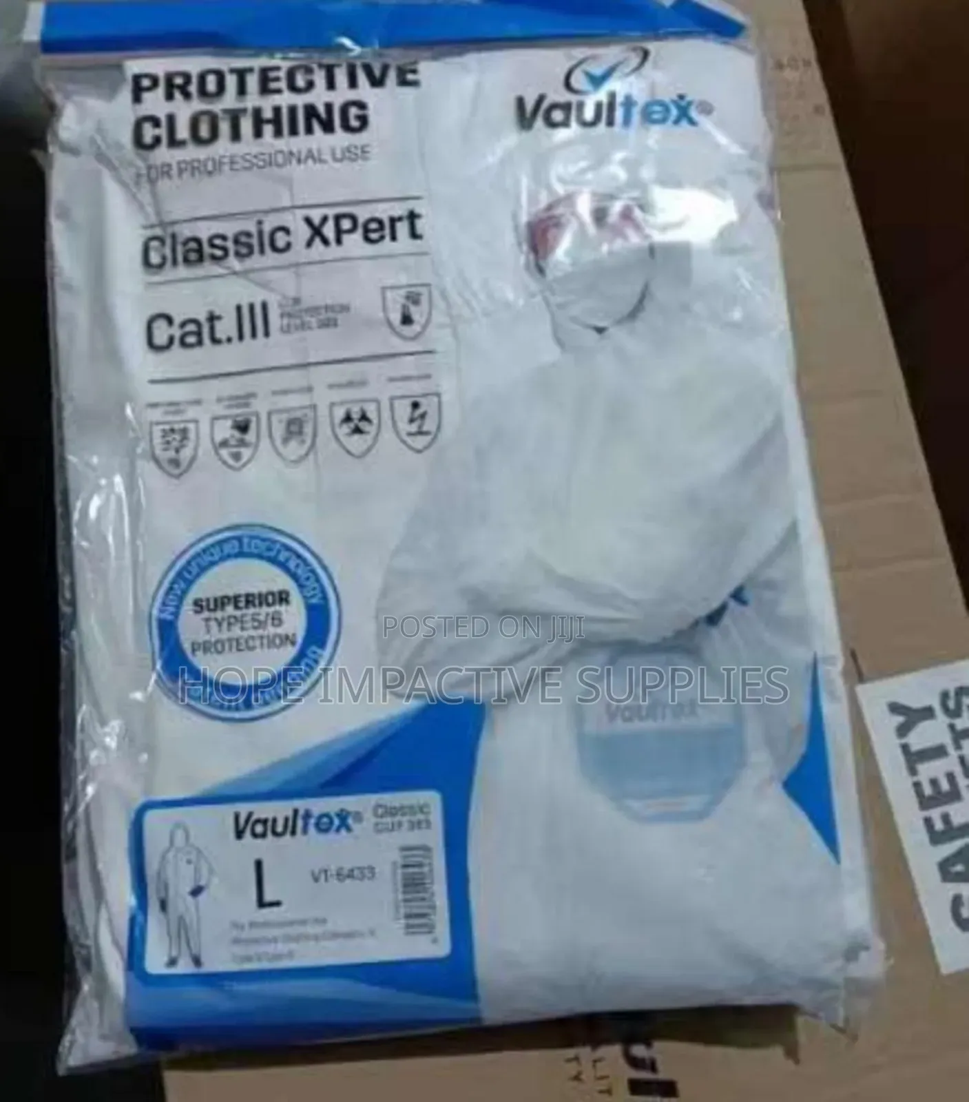 Vaultex Disposable Coverall.