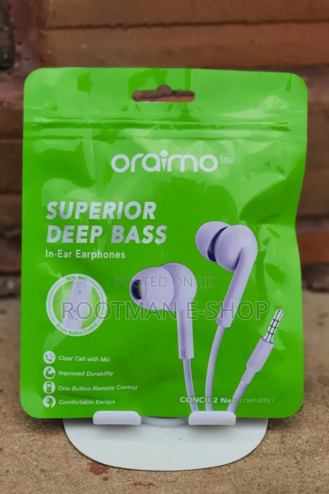 Conch 2 Neo (Oraimo) Heavy Bass Purple Color