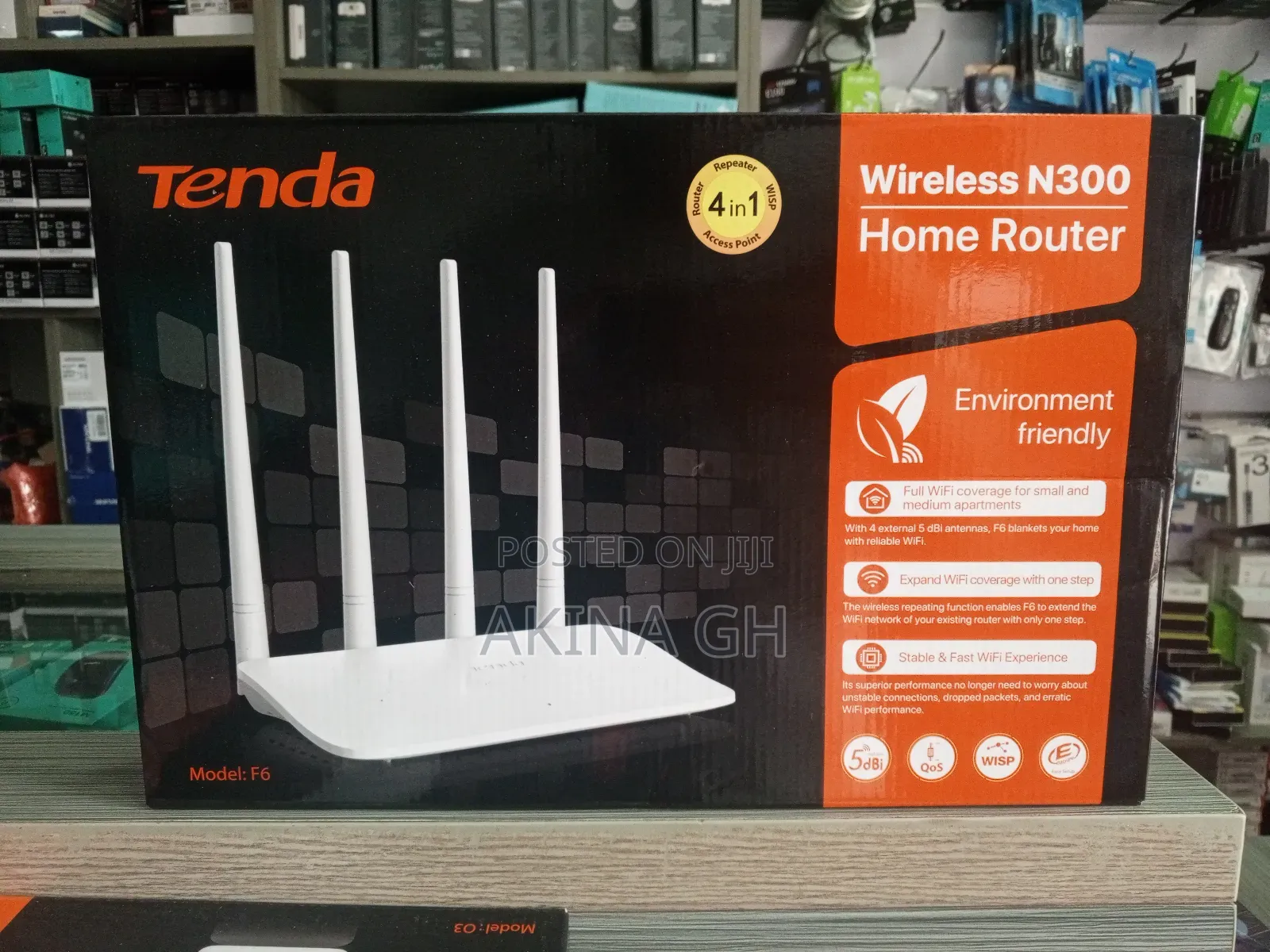 Tenda F6 Wireless N300 Home Router