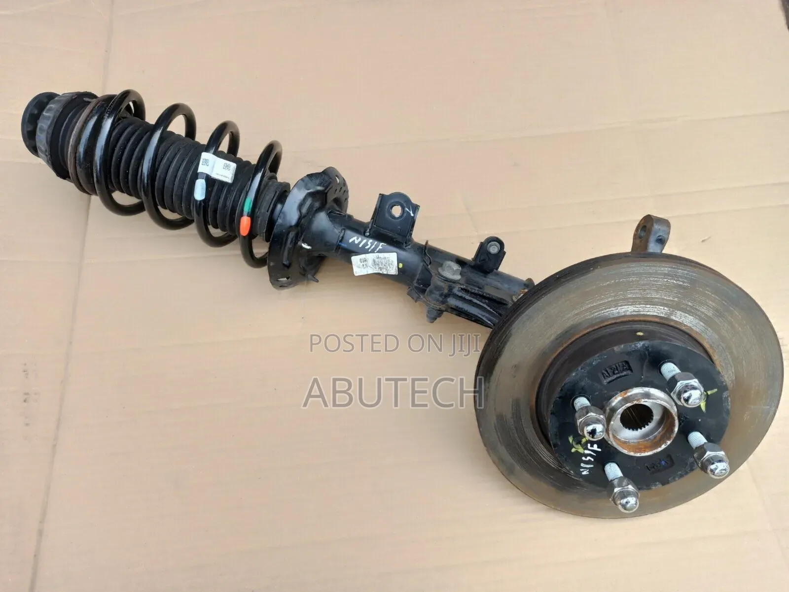 Front Shock and Hub Hundia Accent and Kia Rio 2017, 2018, 2019, 2020