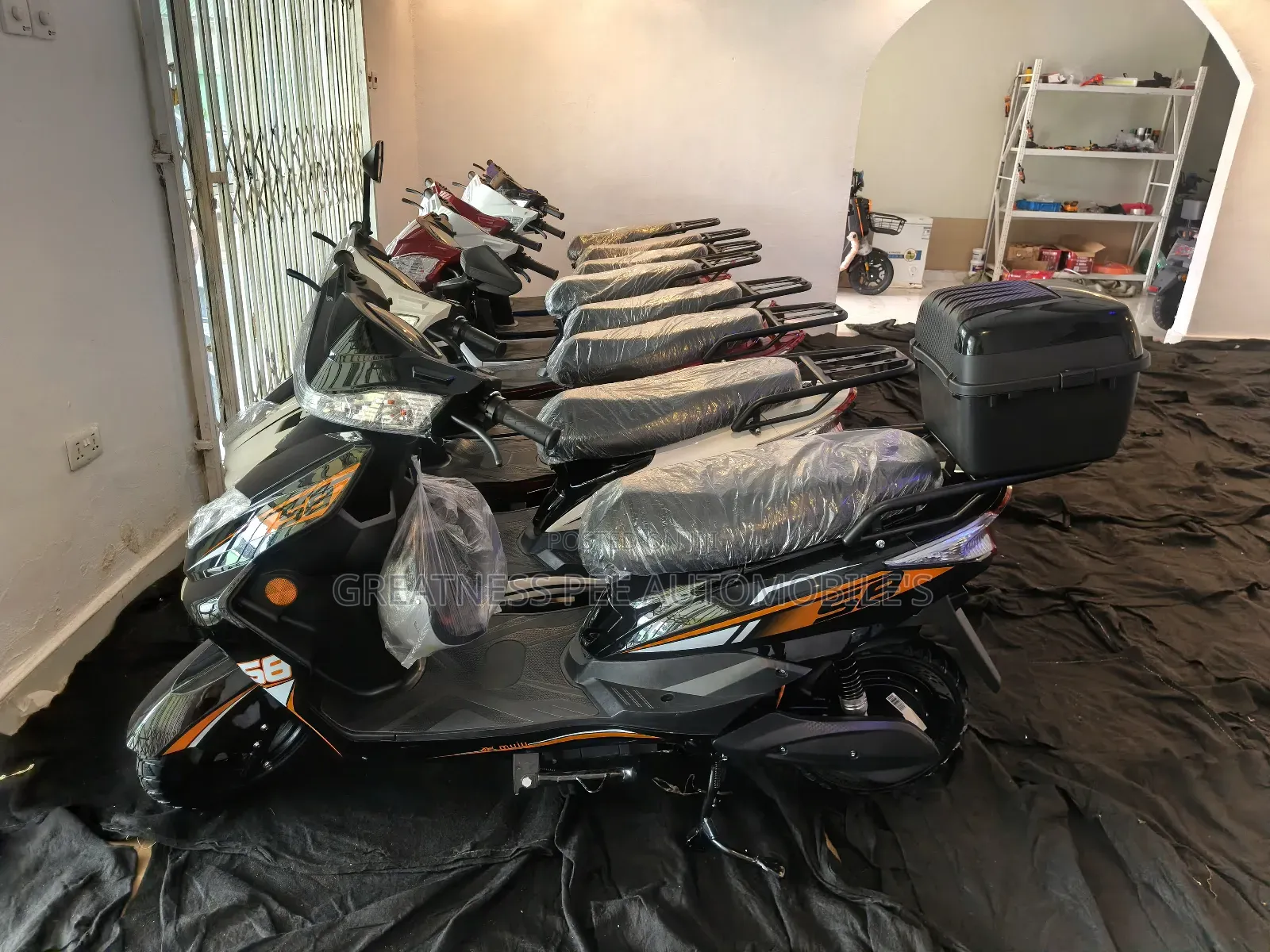 New Motorcycle 2025 Black