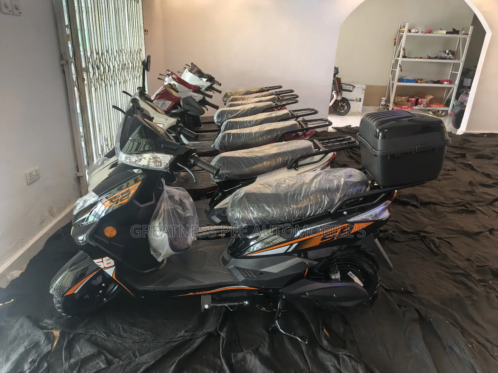 New Motorcycle 2025 Black