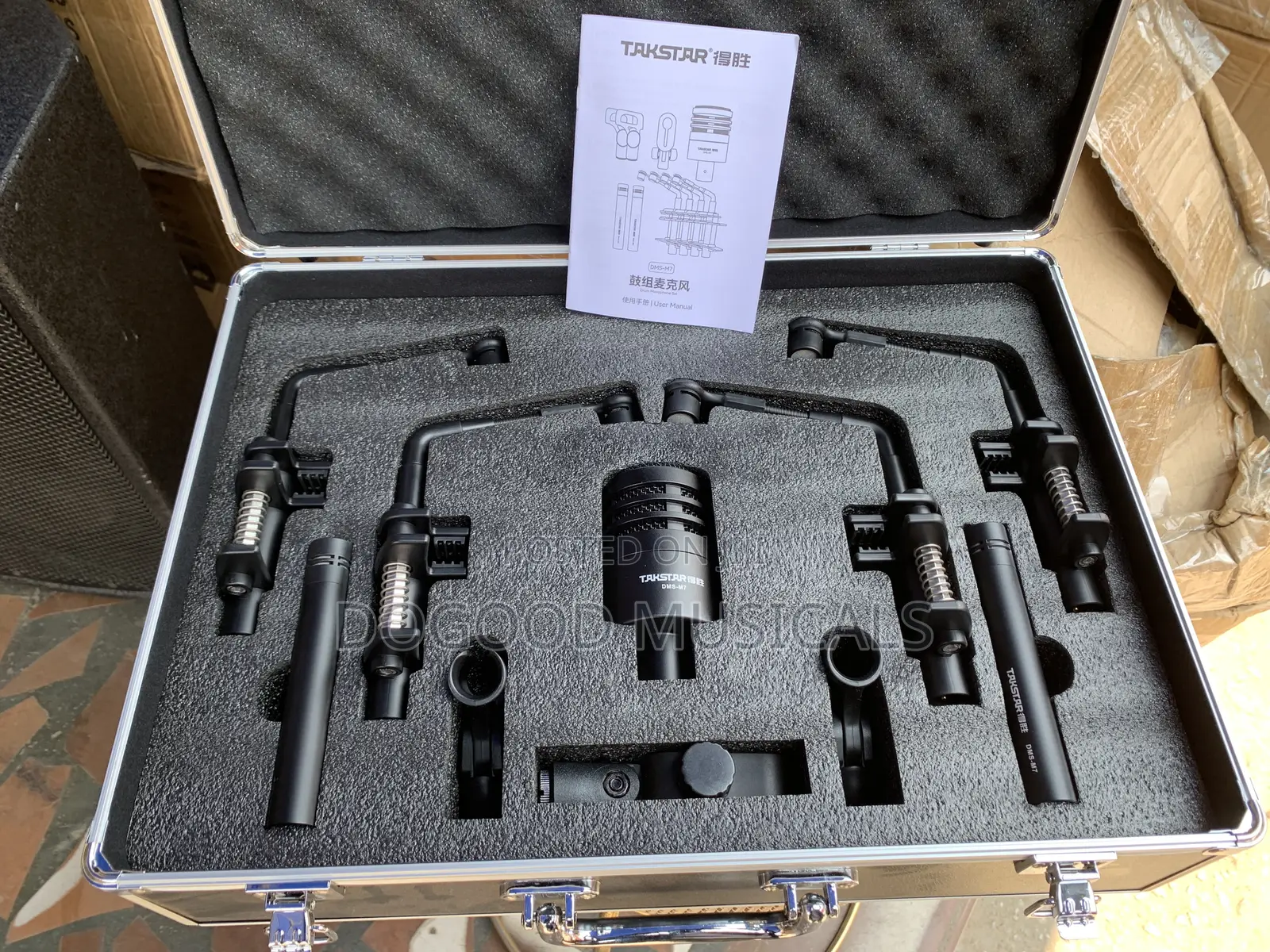 Takstar DMS-M7 Drum Microphone 7-Set