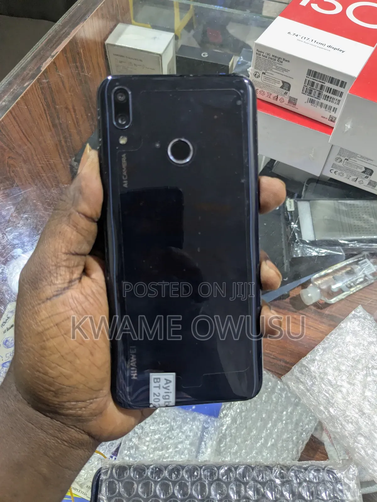 New Huawei Y9 2019 128 GB Black