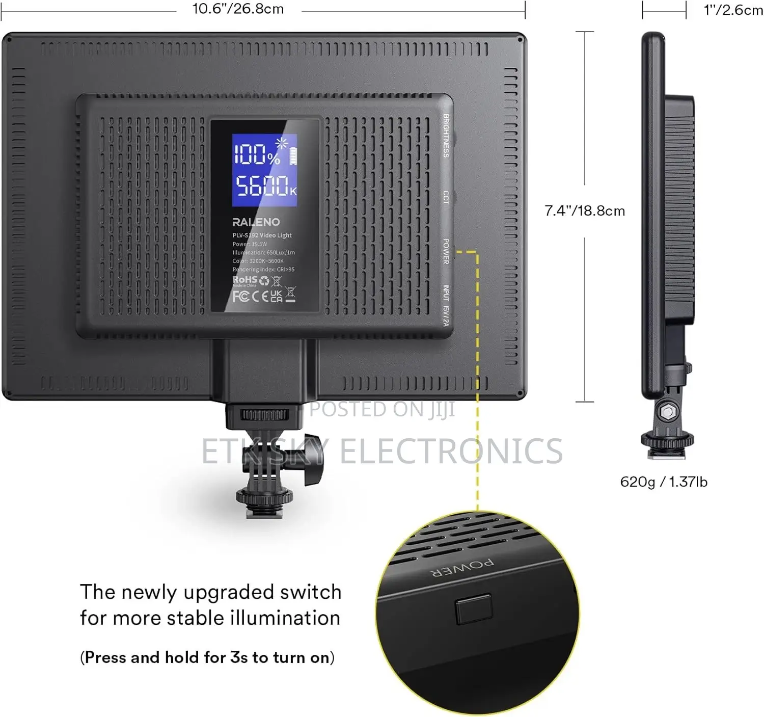 A112 Camera Video Light