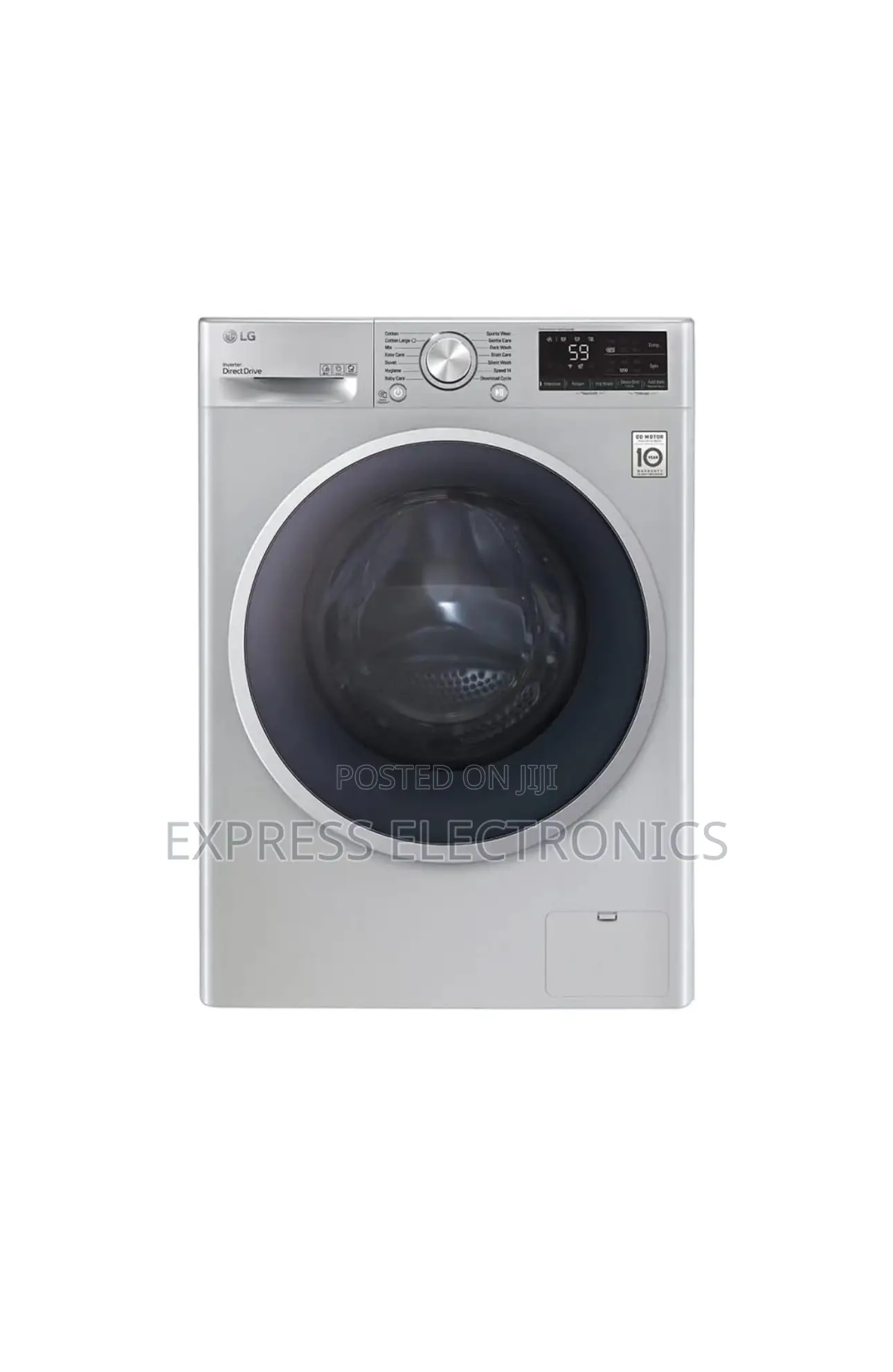 Lg-F4r5vygsl Lg Washing Machine 9kg Front Load Full Automatic