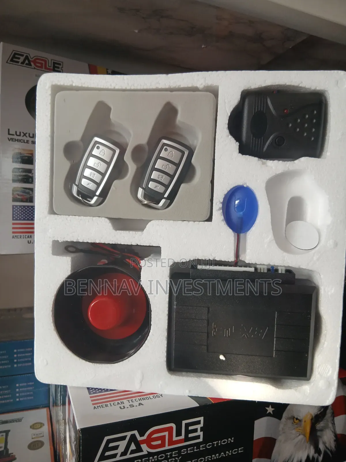 Eagle Car/Vehicle Alarm/Security System