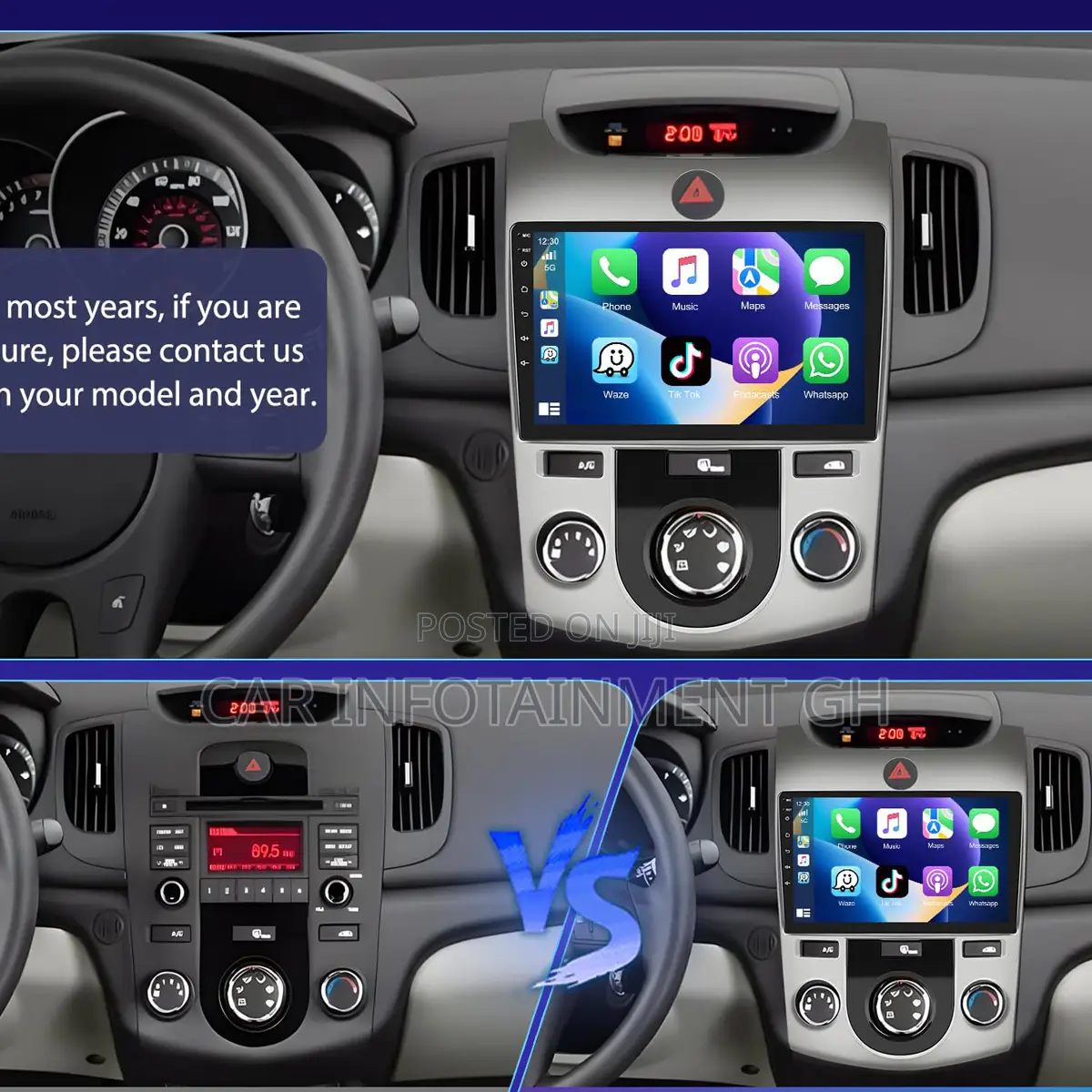 Brand New Android Car Tape For Kia Forte 2010-2013