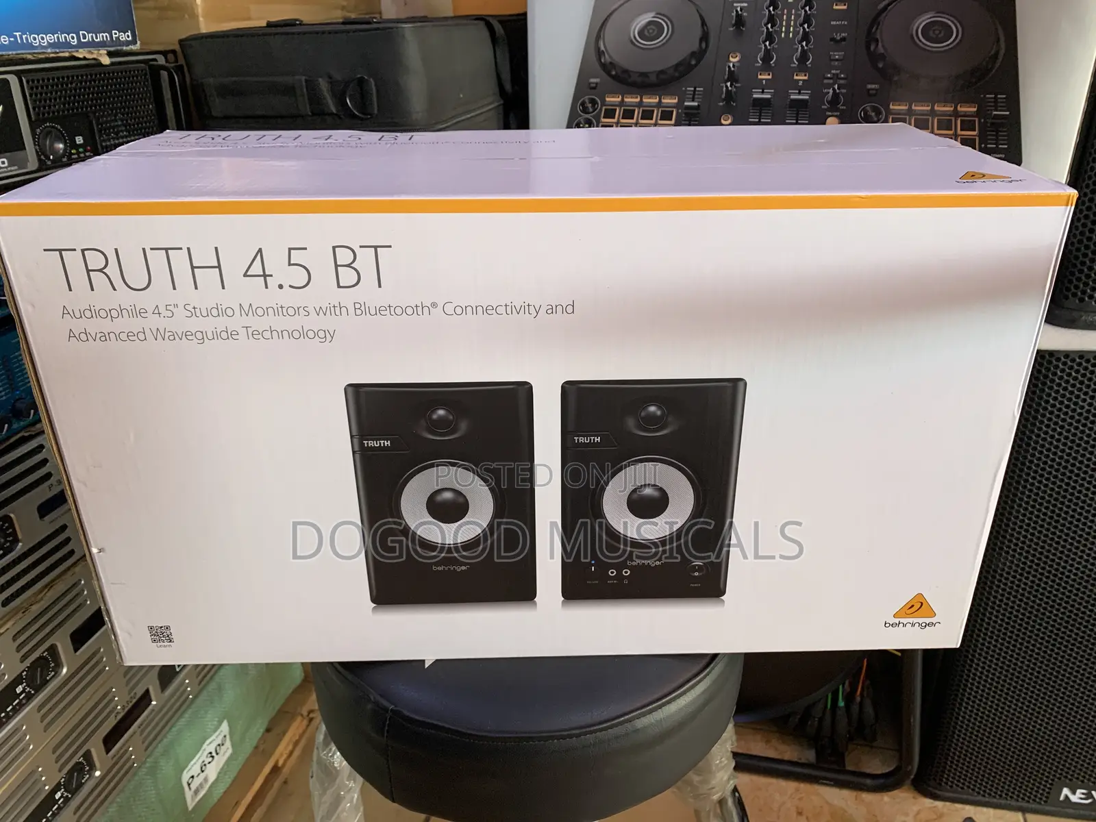 Behringer Truth 4.5 Bt Studio Monitor With Bluetooth Connectivity