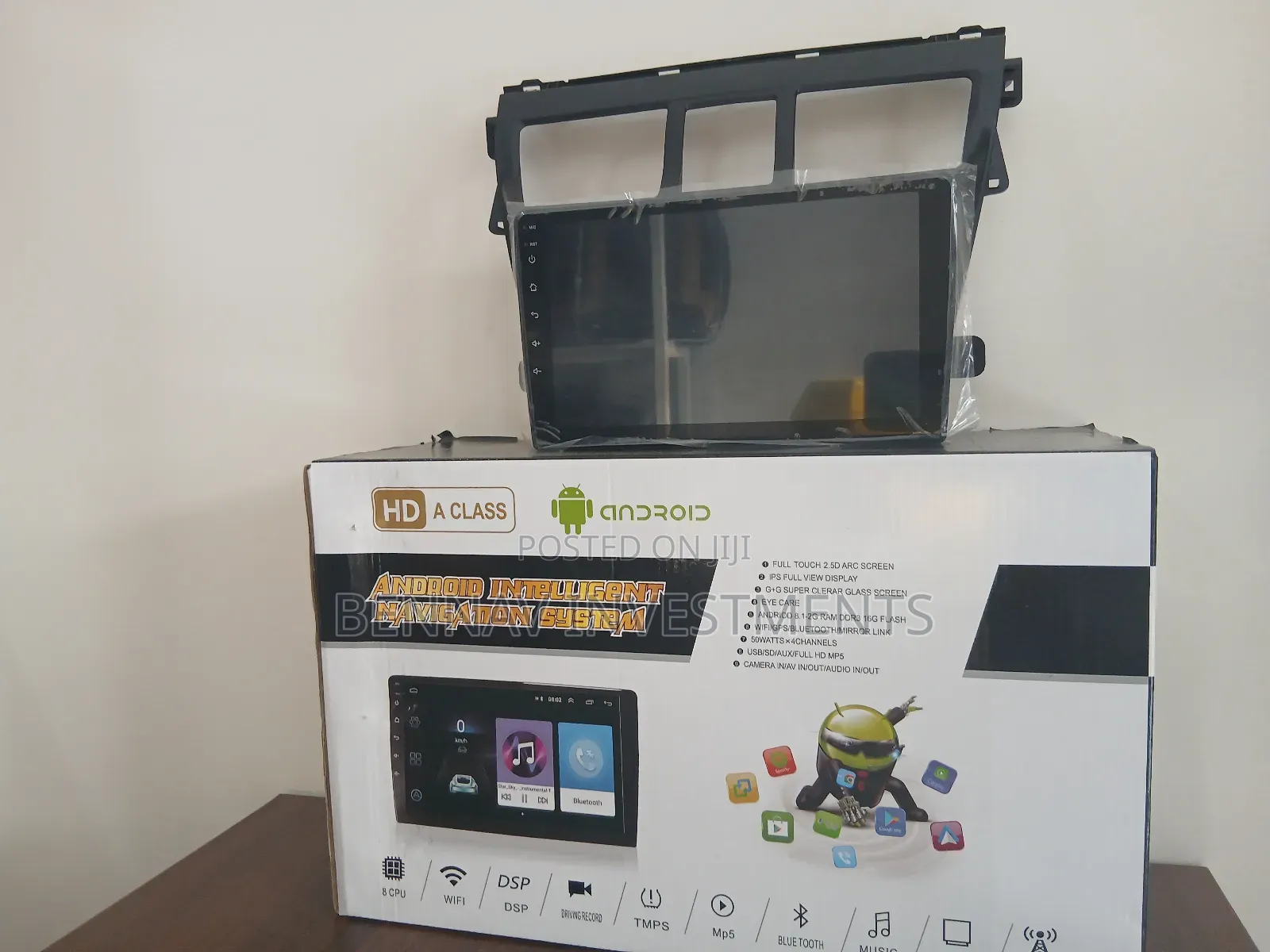 High Quality Android Screen For Toyota Yaris 2007 To 2010