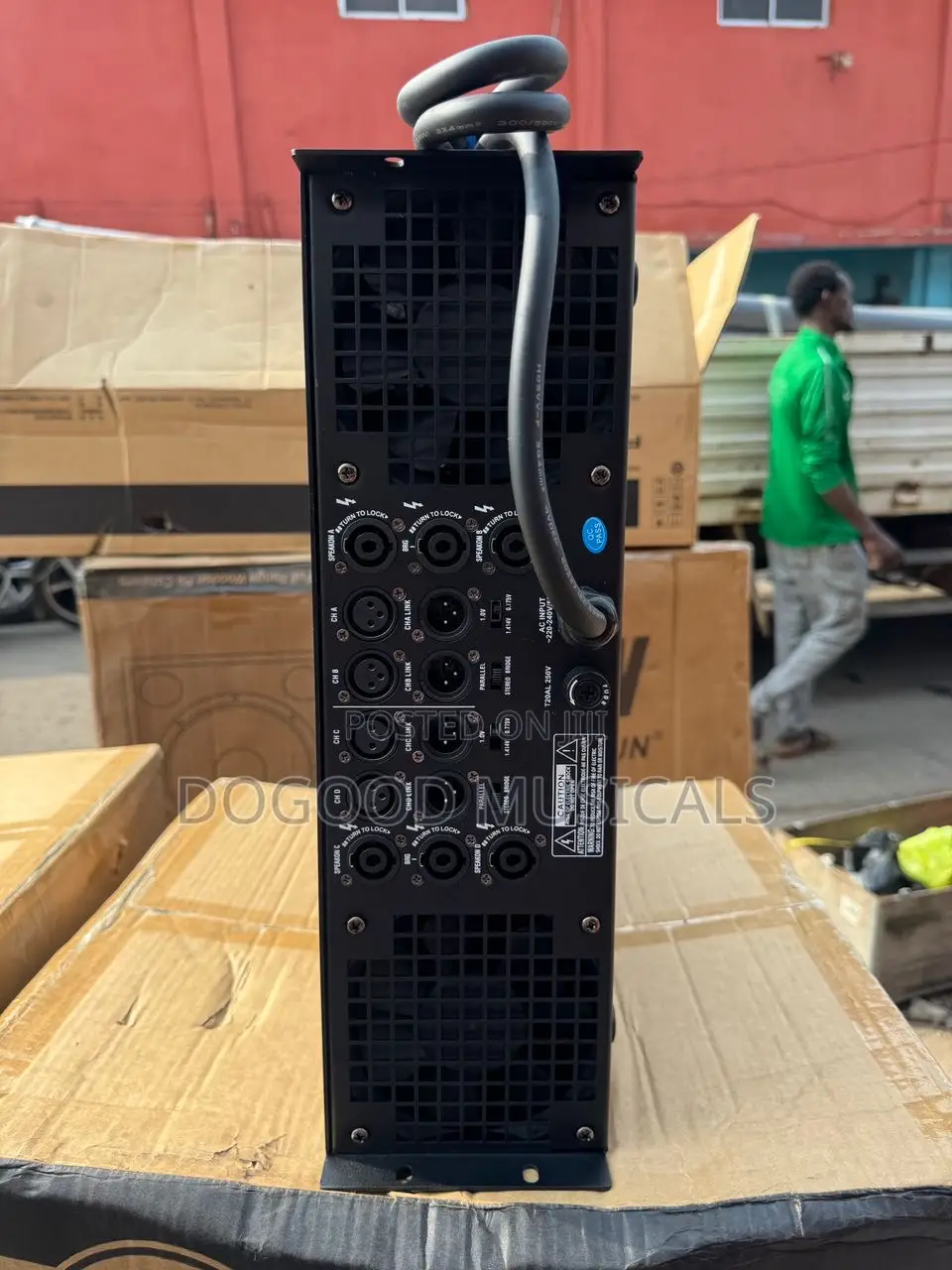 Crest-audio Ca55 18,000watt 4-channel Power Amplifier