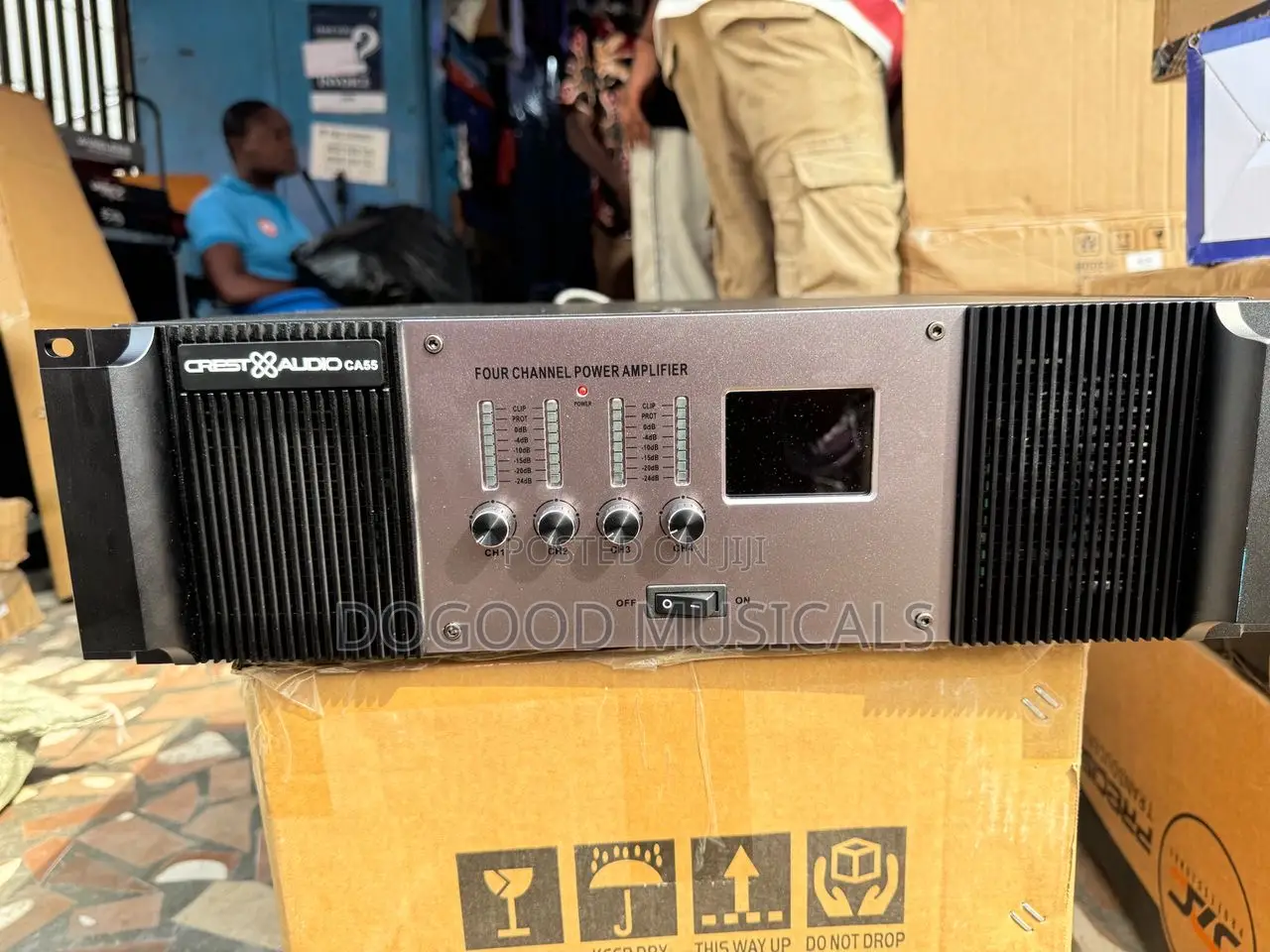Crest-audio Ca55 18,000watt 4-channel Power Amplifier