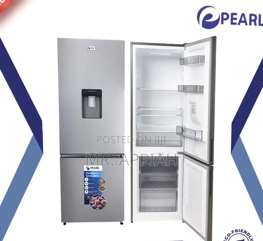 Pearl Pf-370-13m 262liters Double Door Electric Fridge.