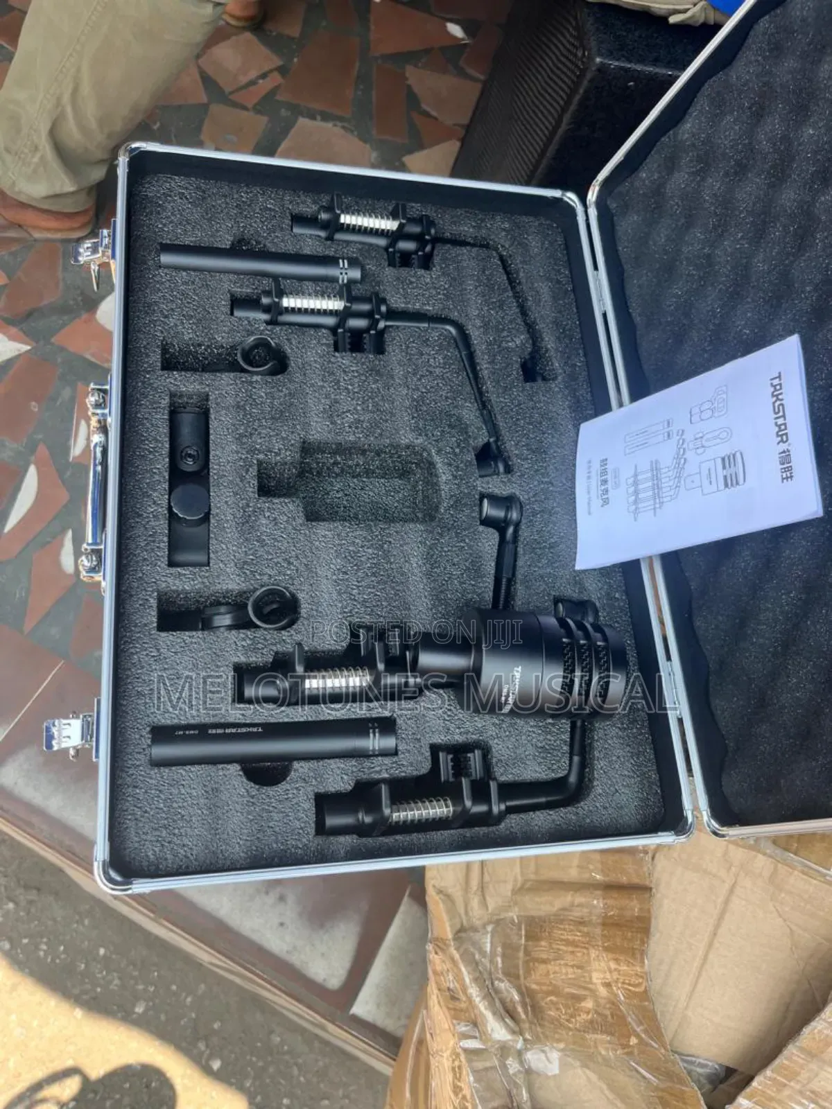 Takstar DMS-M7 Drum Microphone Set.