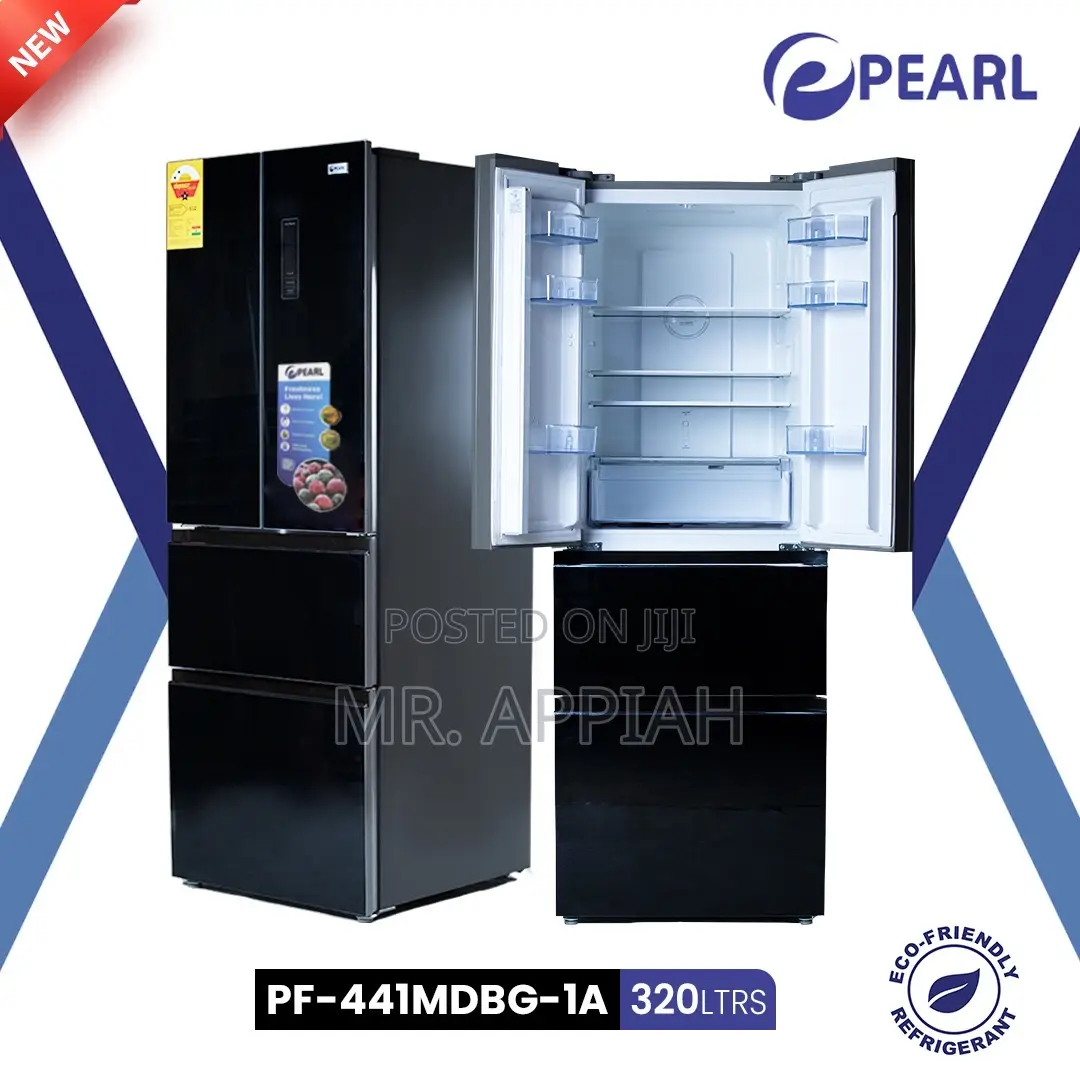 Pearl Pf-441mdbg-1a French Door Electric Refrigerator(Mirror).