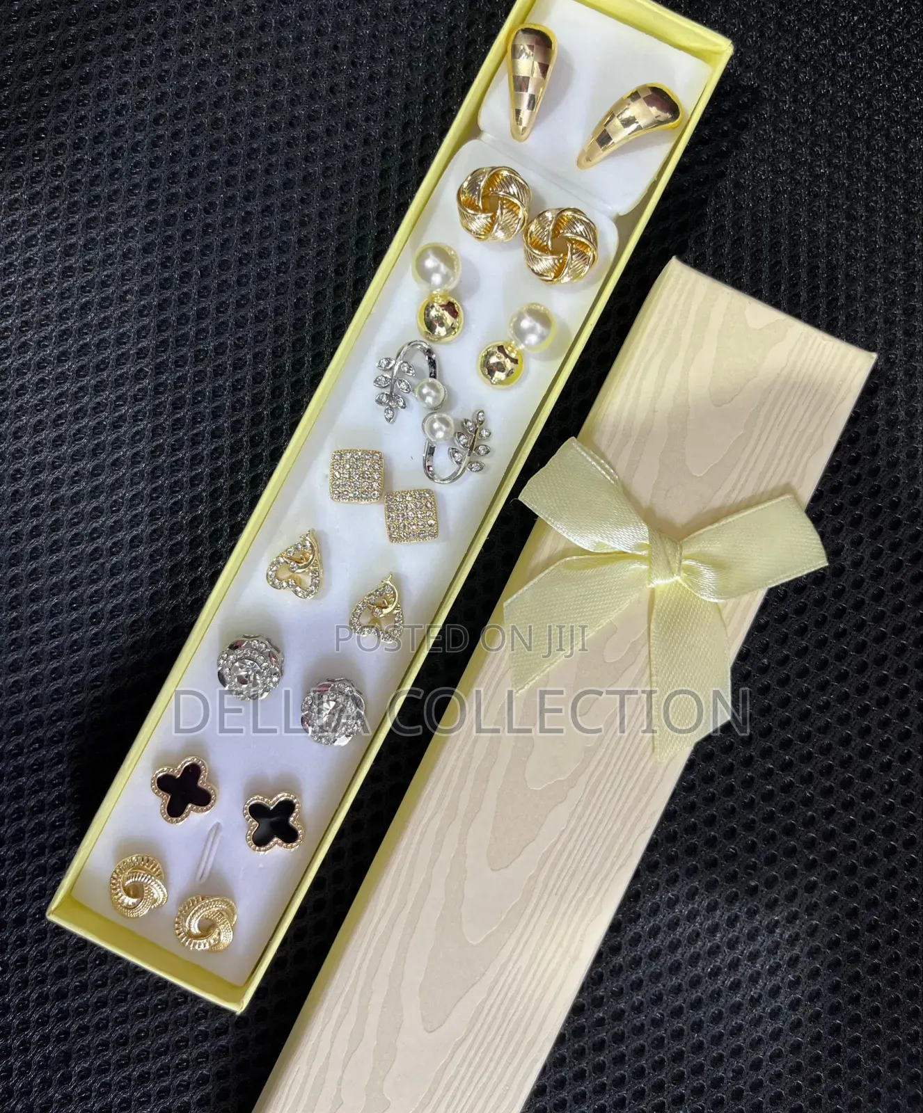 Earrings Set With a Box