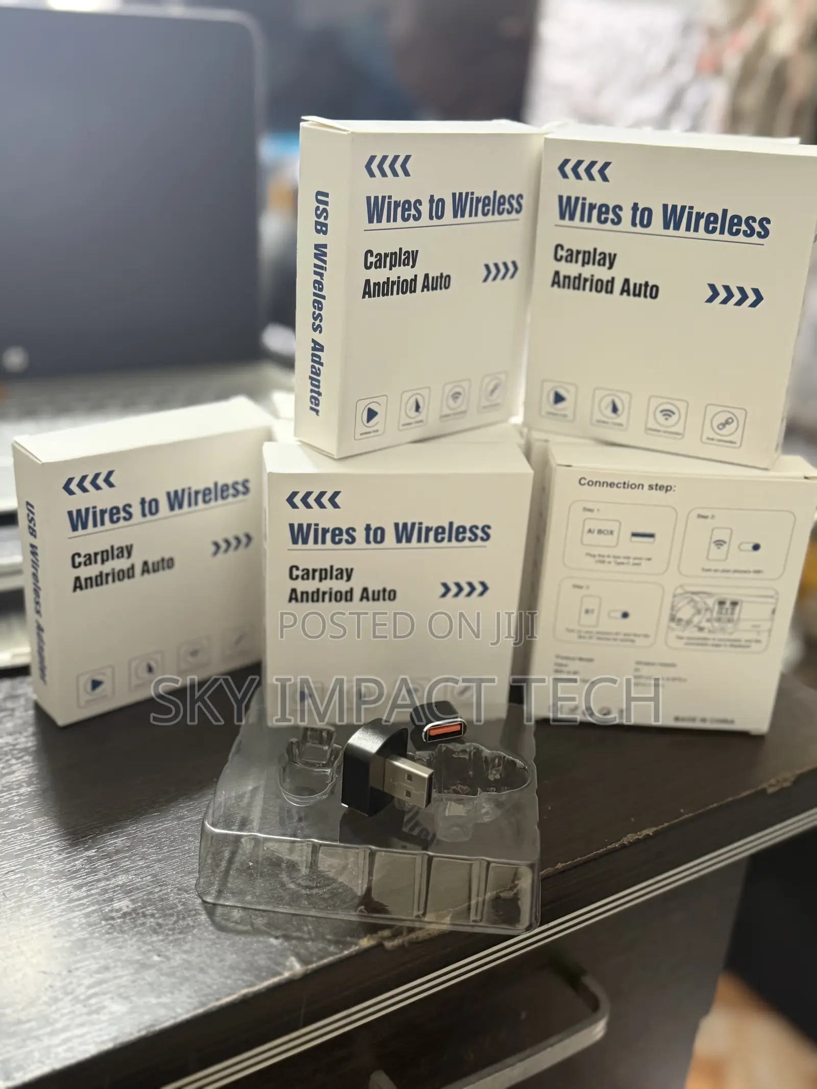 Wireless Apple Carplay/Android Auto Adapter
