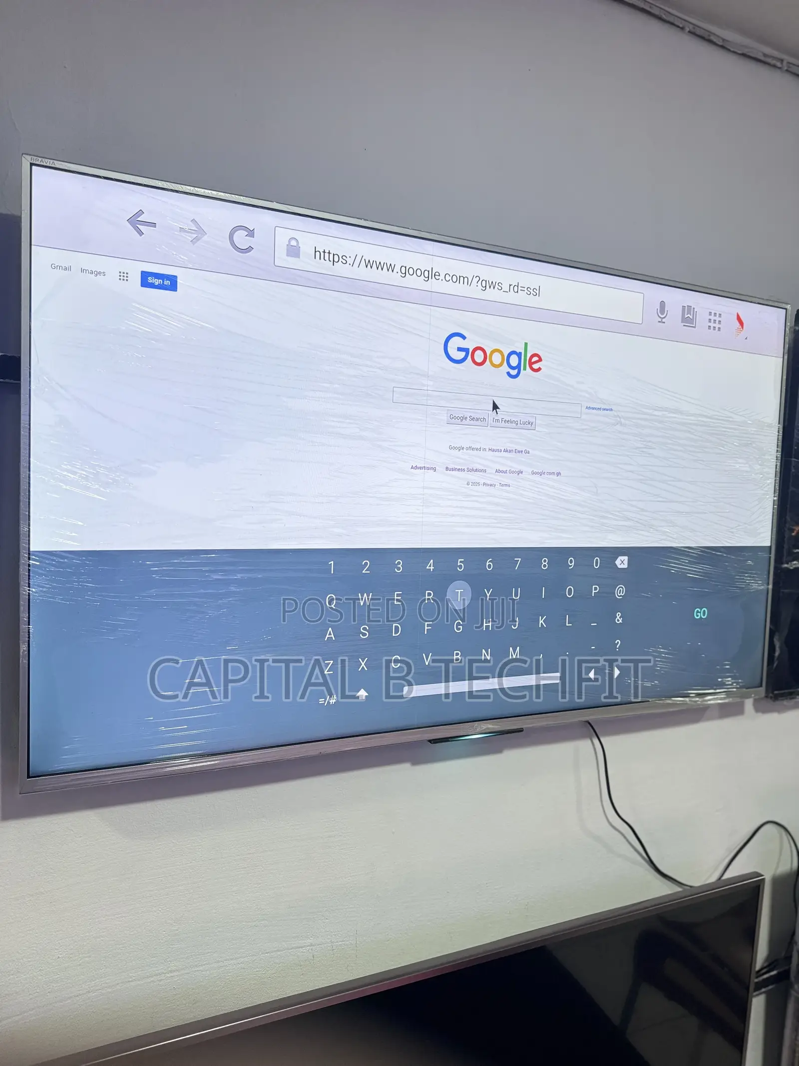 50inches Full Digital Satellite Android Ultra Hd Led Smart Sony TV