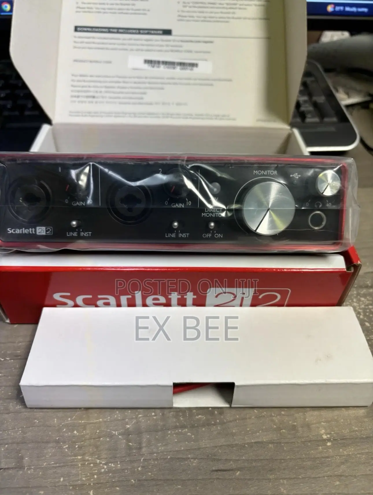 Focusrite 2i2 2nd Gen Studio Soundcard