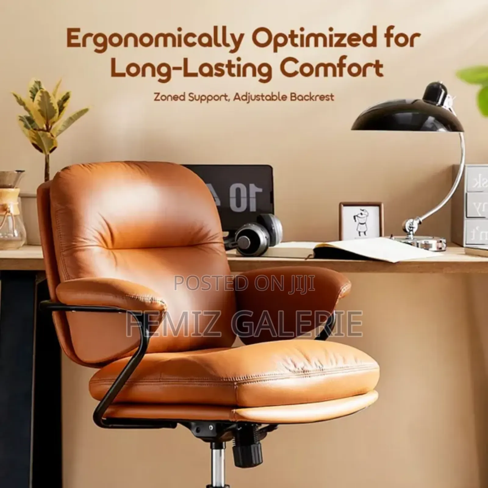 Oraimo Softnest Double-Layer Cushioning Office Chair