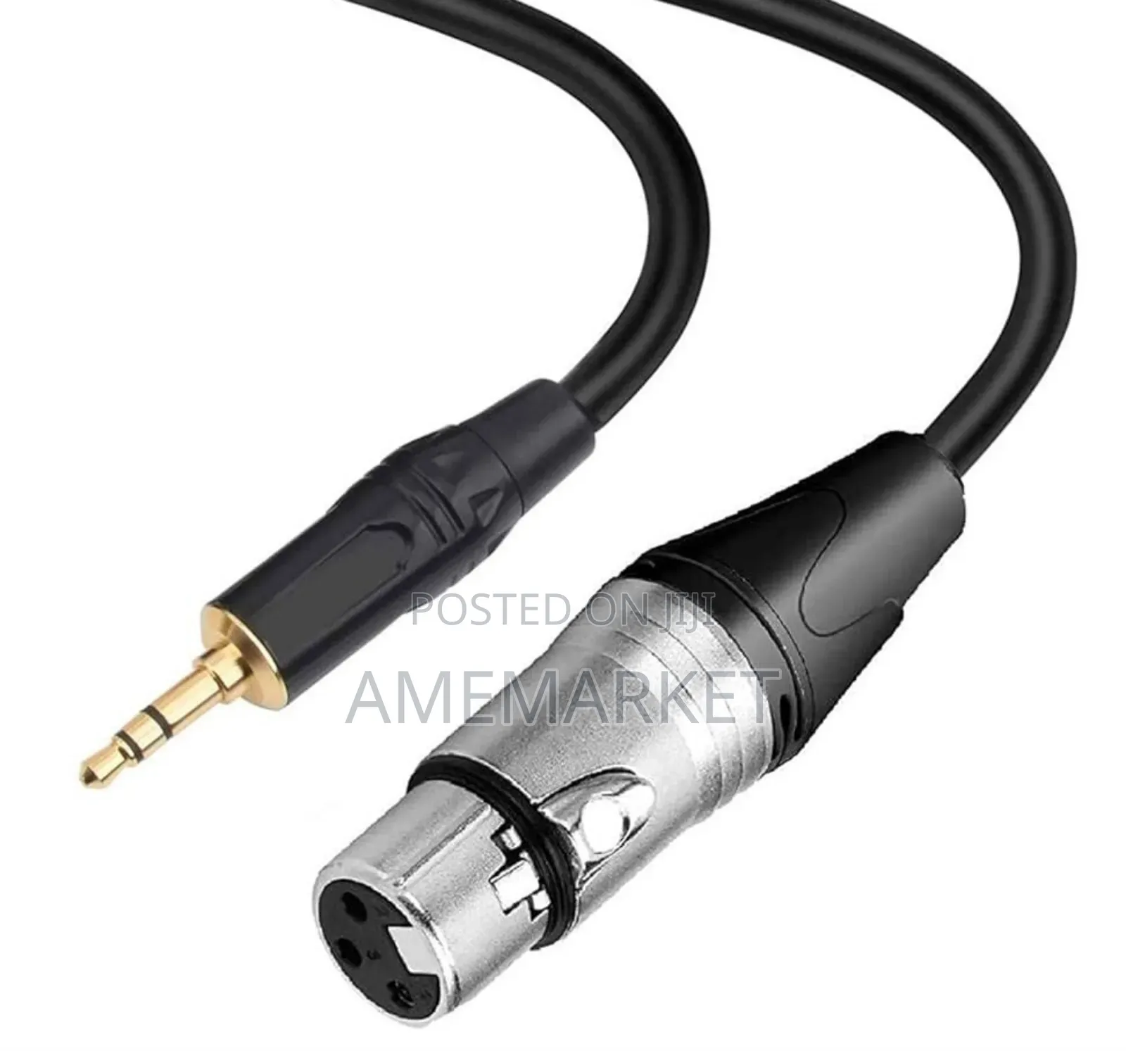 XLR Female to 3.5mm Microphone Cable