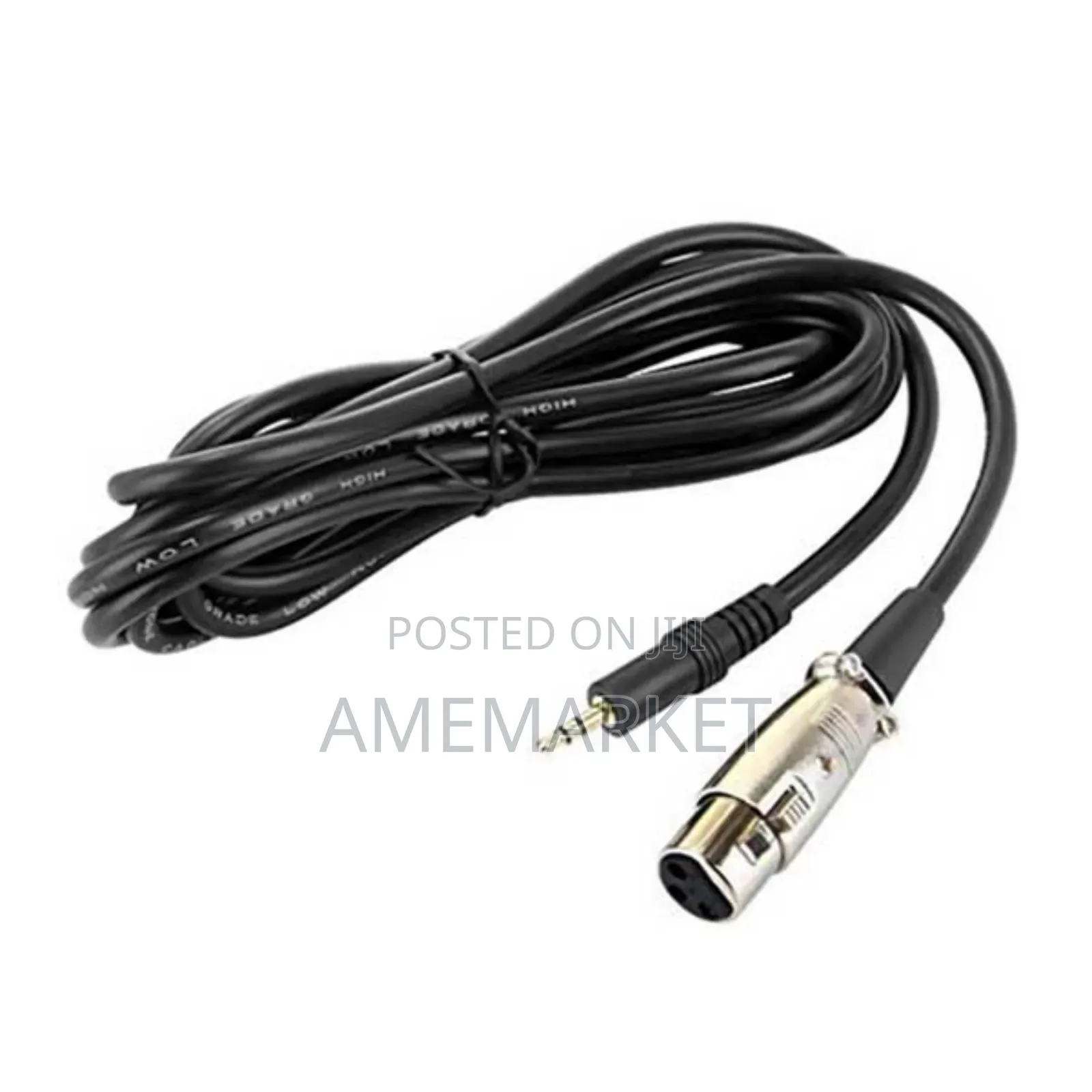 XLR Female to 3.5mm Microphone Cable