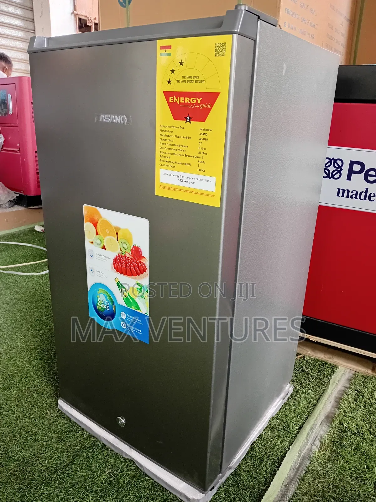 Super Sleek Asano 90l Table Top Refrigerator Top Freezer