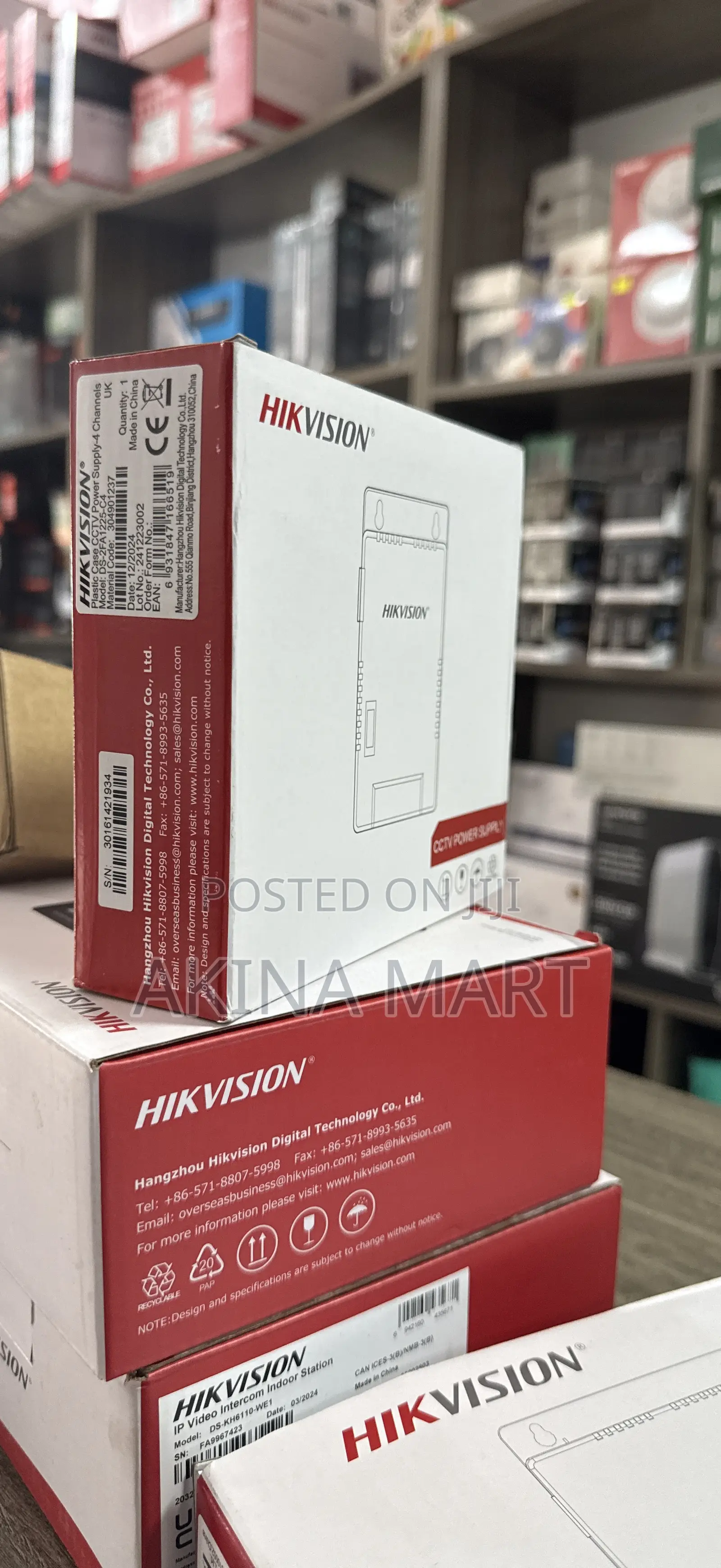 Hikvision 4ch Power Supply 4channel Power Supply