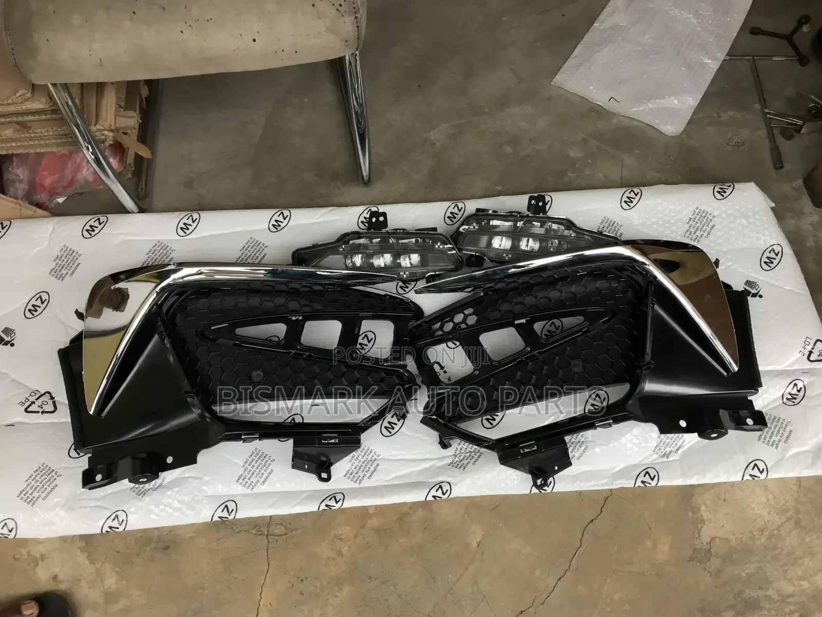 Acura RDX 2019-2020-2021 Foglight, Cover Shining Chrome