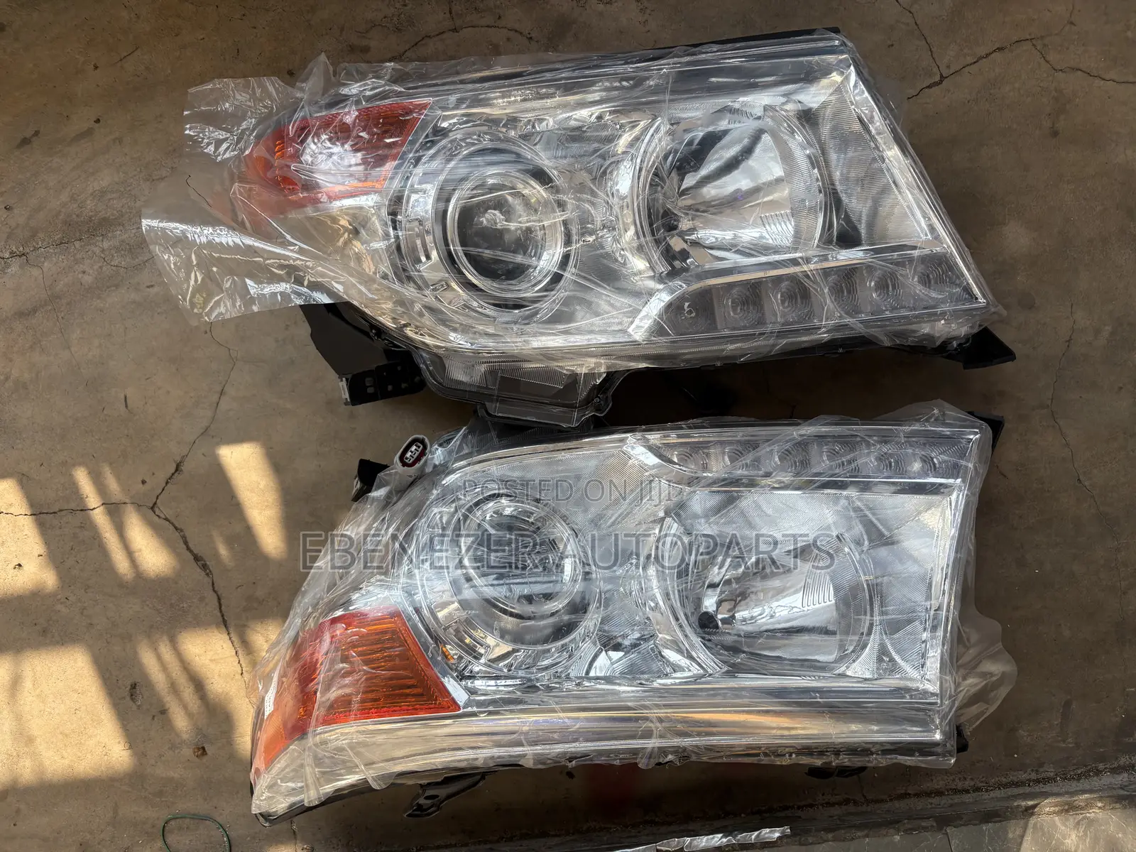 Toyota Land Cruiser Headlights 2012 2013 2014 2015