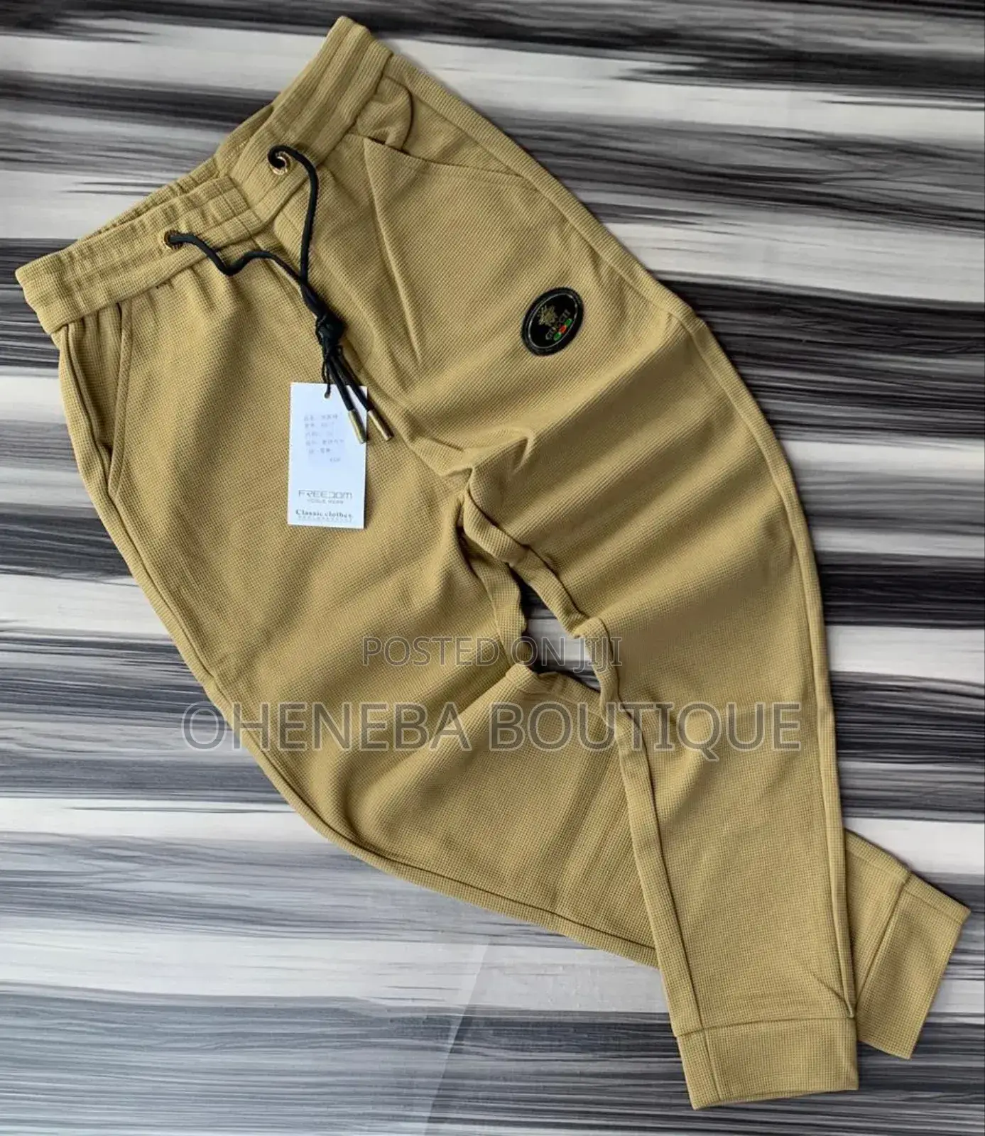 Brown Quality Joggers for Men