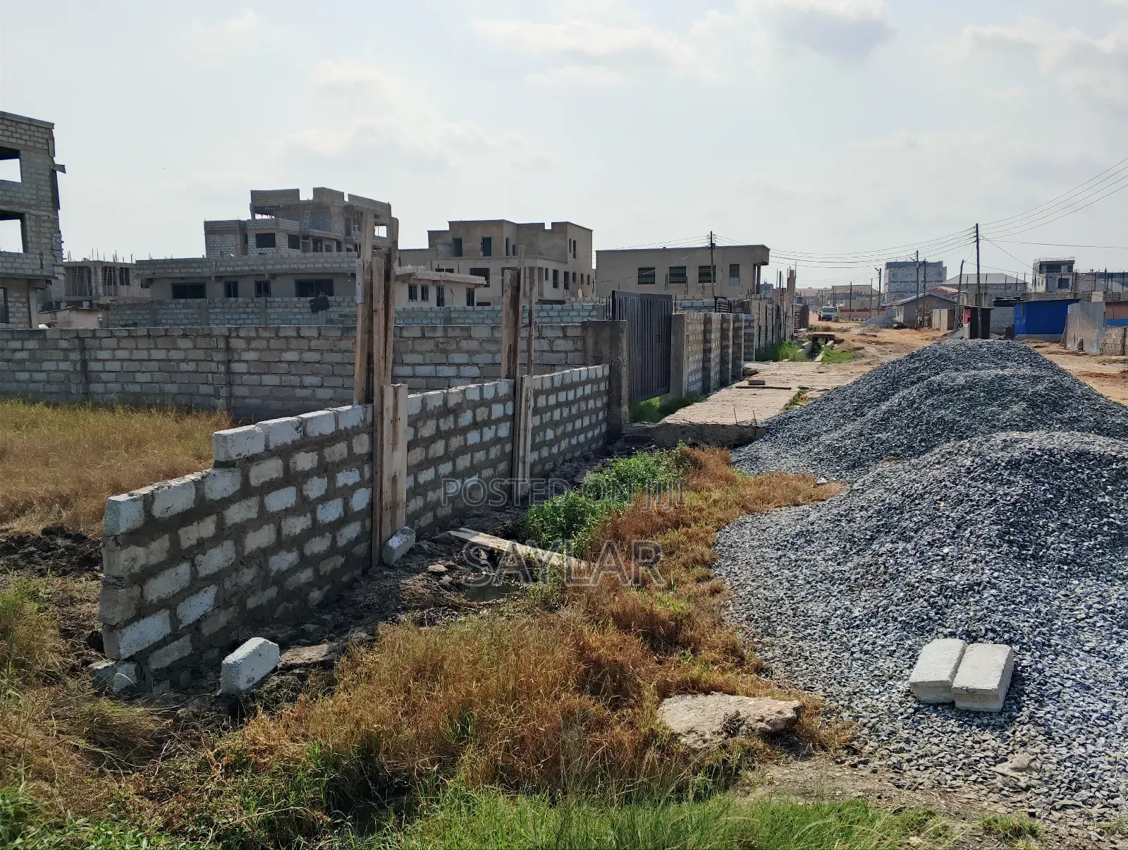 Half Plot for Sale Klagon Behind Comm12 Close to Lala's Kitchen Joint