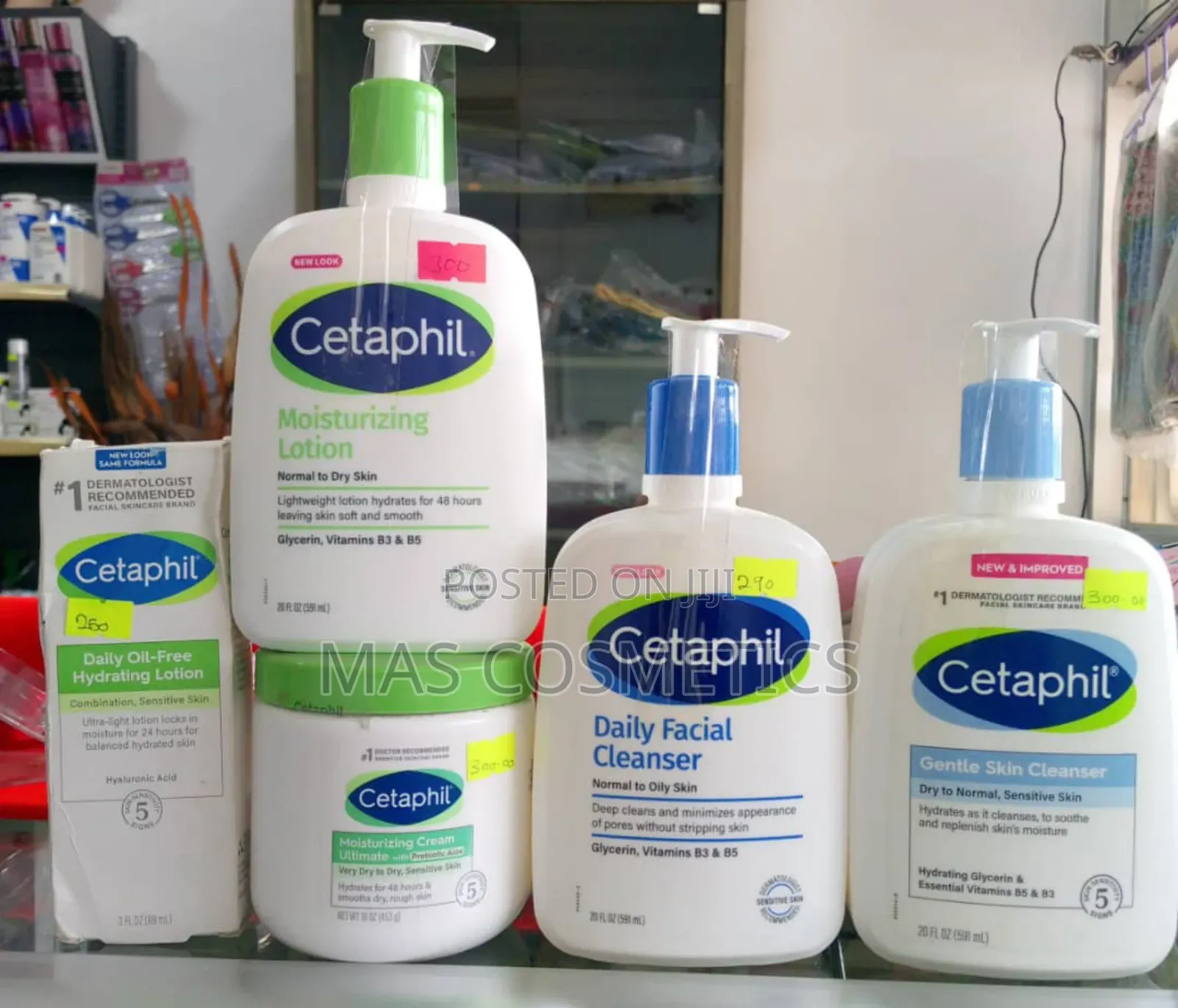 Cetaphil Lotion/Cleanser/Cream
