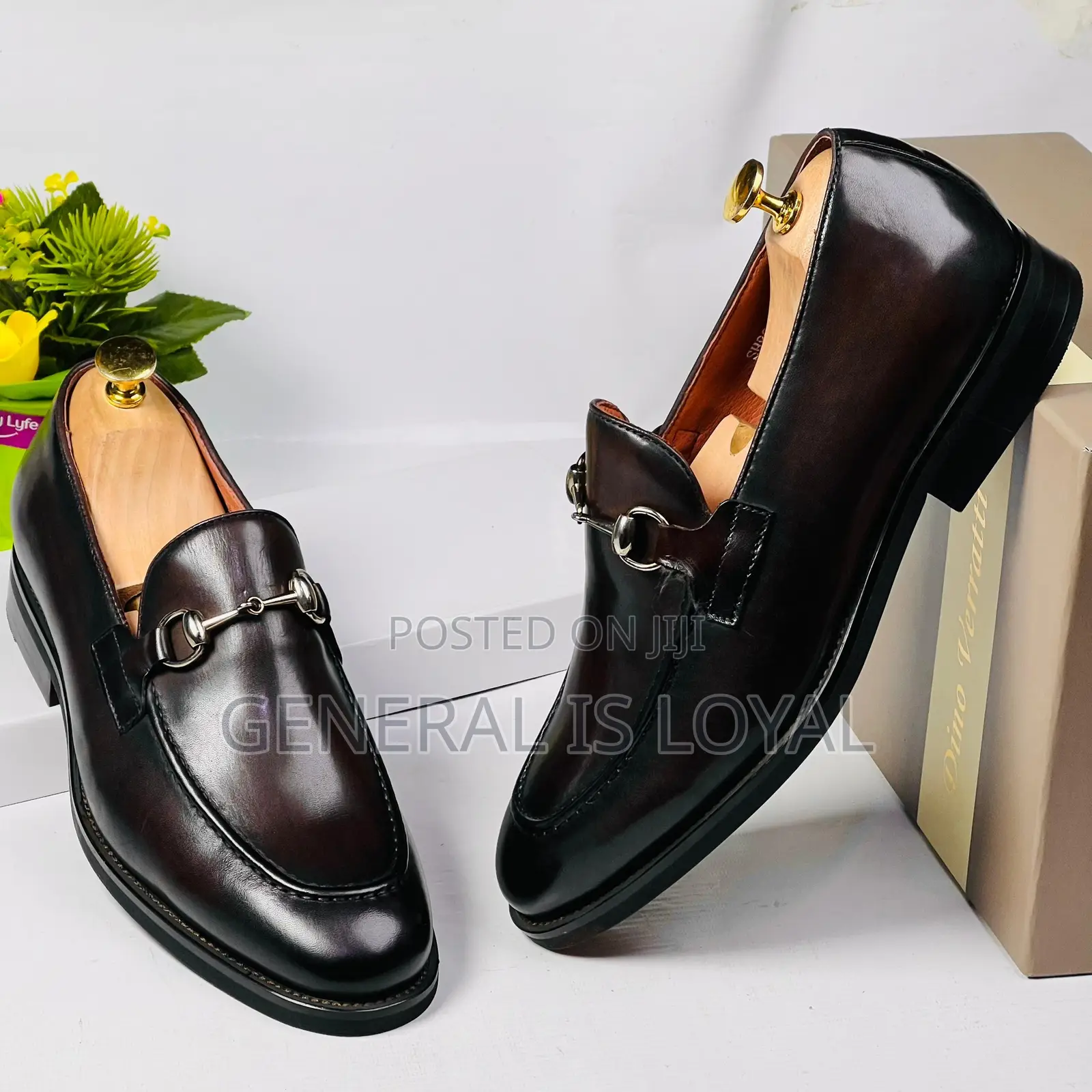 Dino Verratti Dark Coffee Men Leather Loafers Shoe