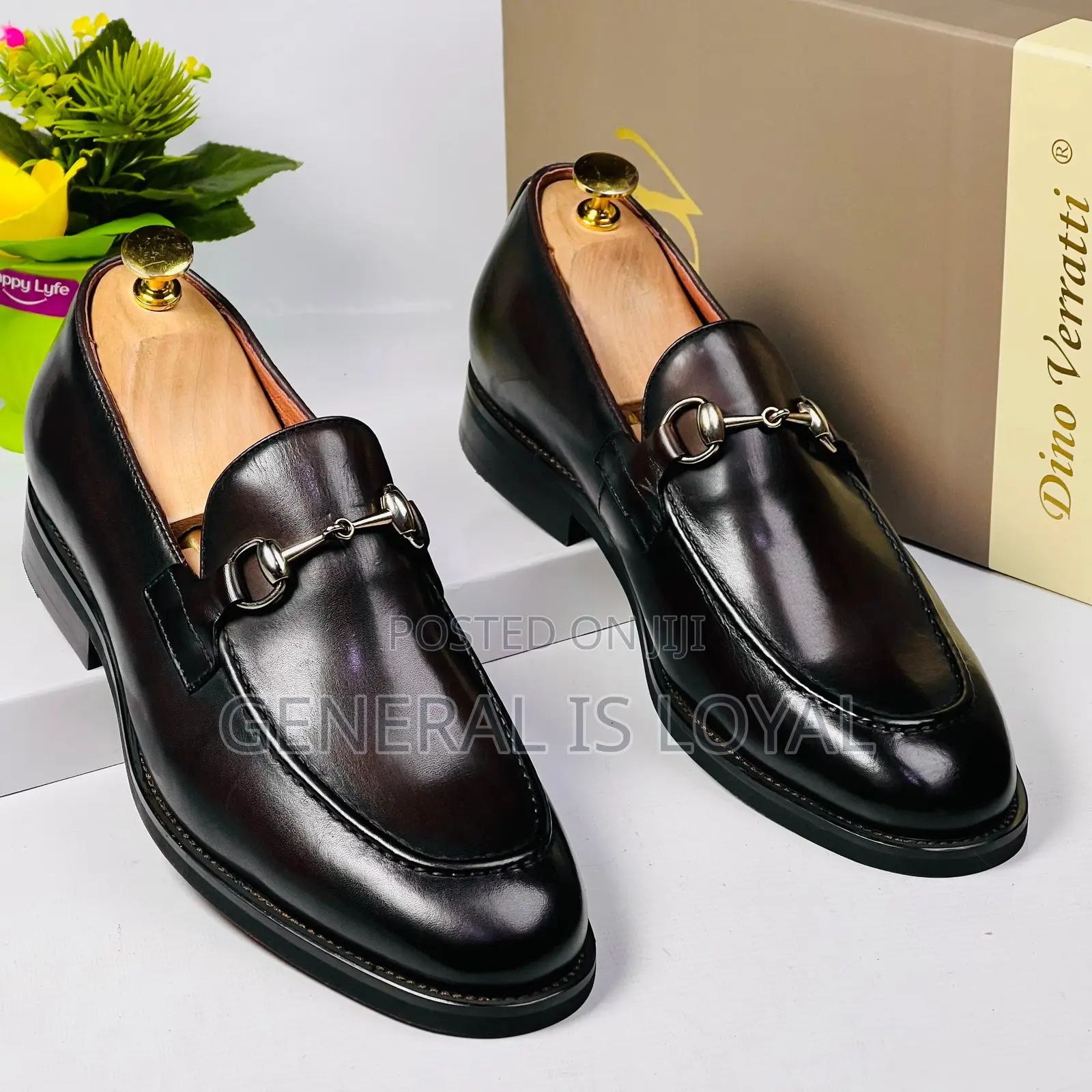 Dino Verratti Dark Coffee Men Leather Loafers Shoe