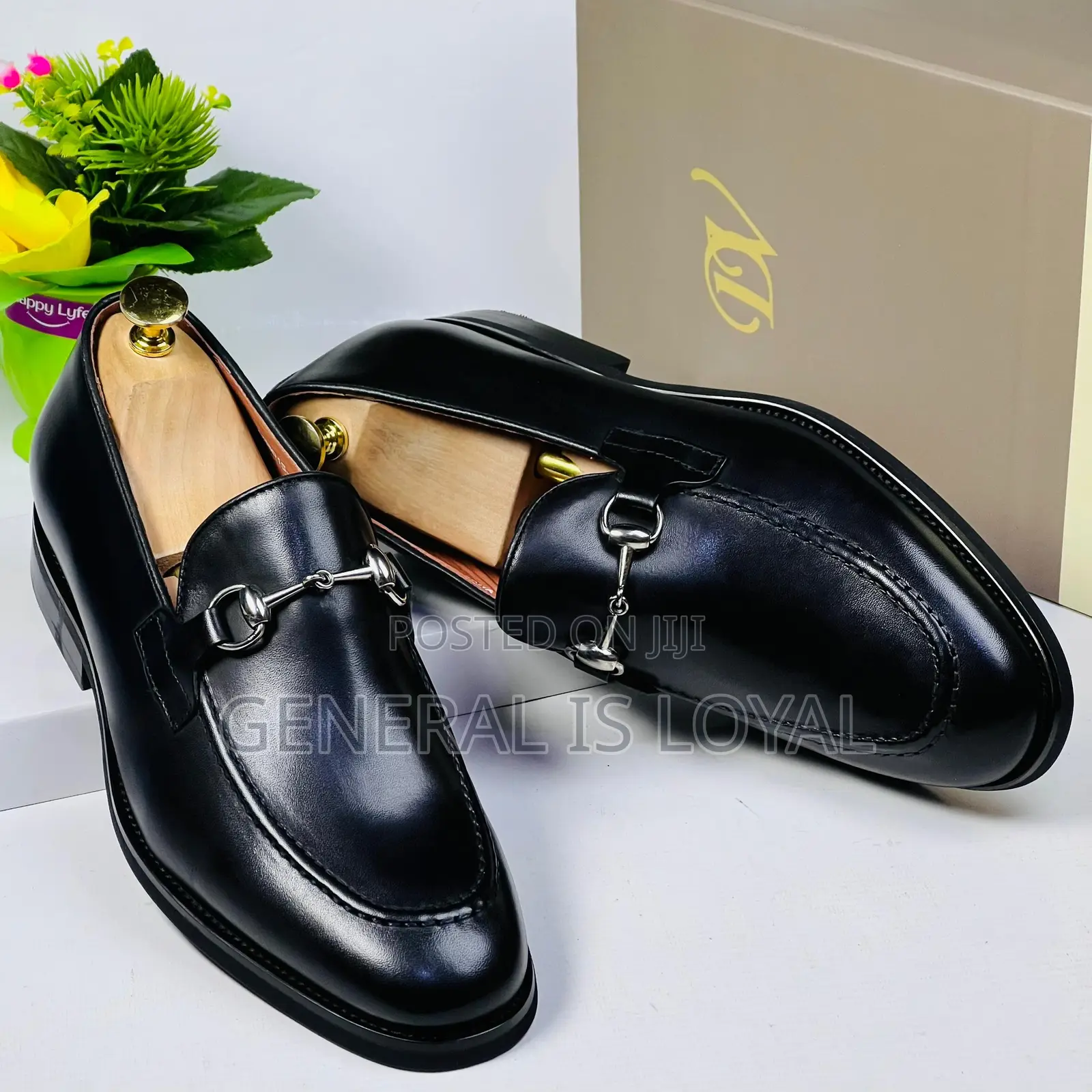 Dino Verratti Black Coffee Men Leather Loafers  Shoe