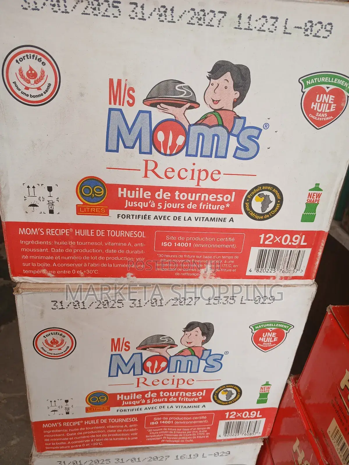 Mom's Recipe Sunflower 0.9lx12