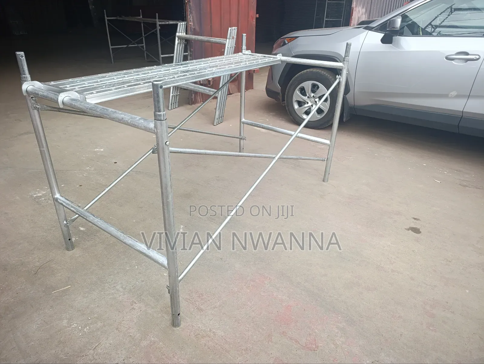 Galvanized 1 Step Scaffold