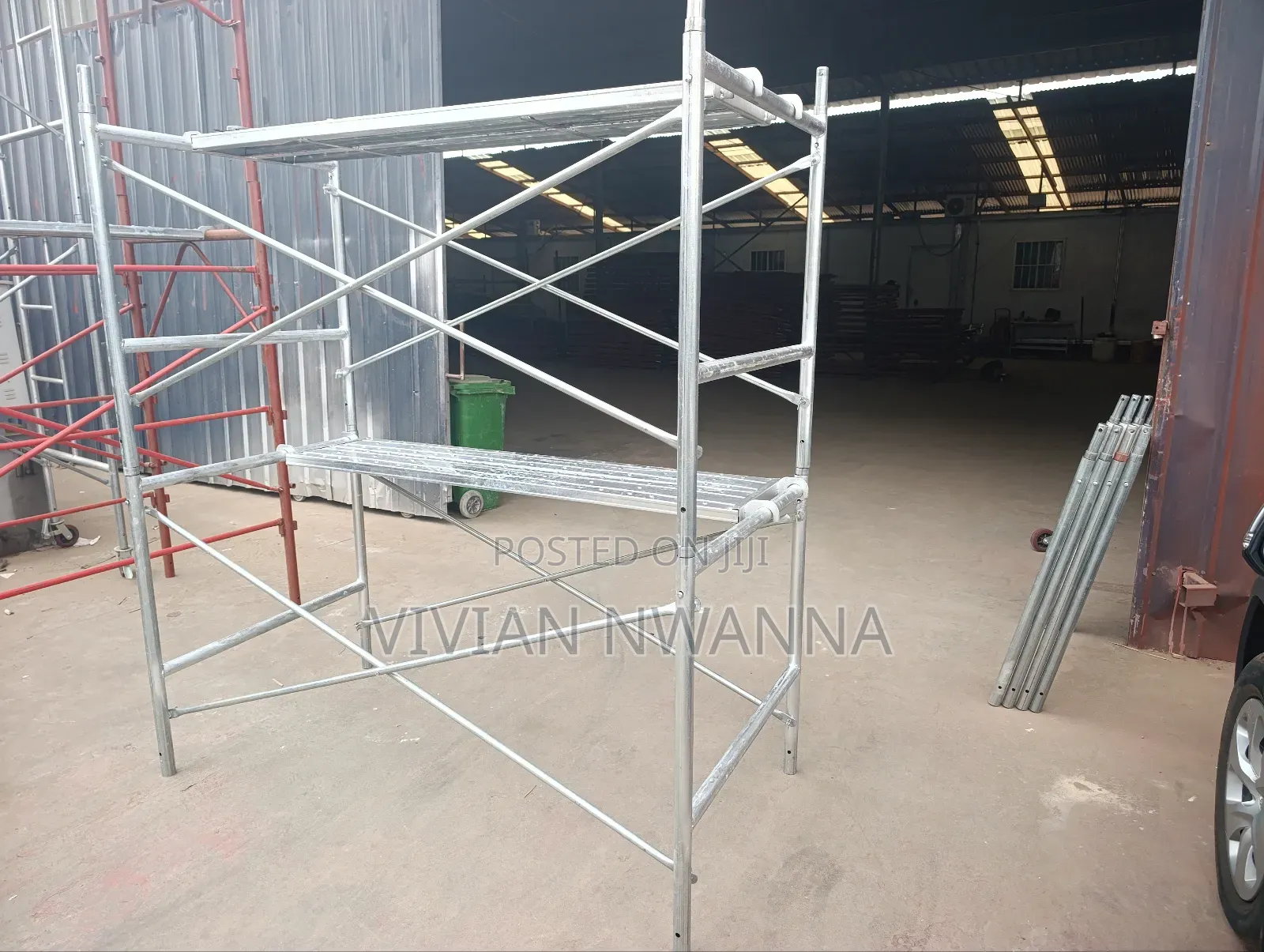 Galvanized 1 Step Scaffold