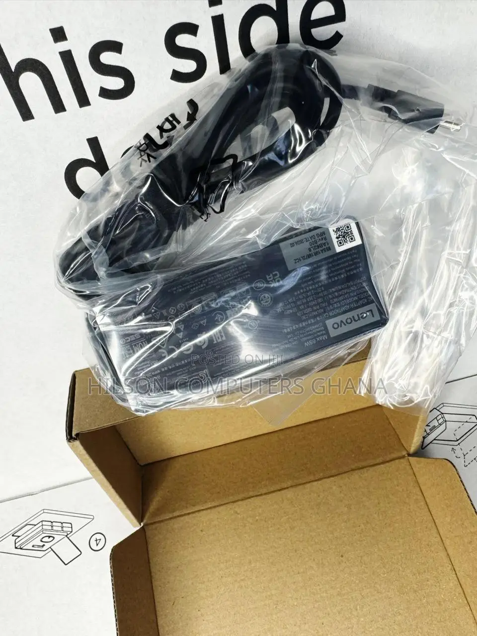 Lenovo Original 65w Type C Laptop Charger